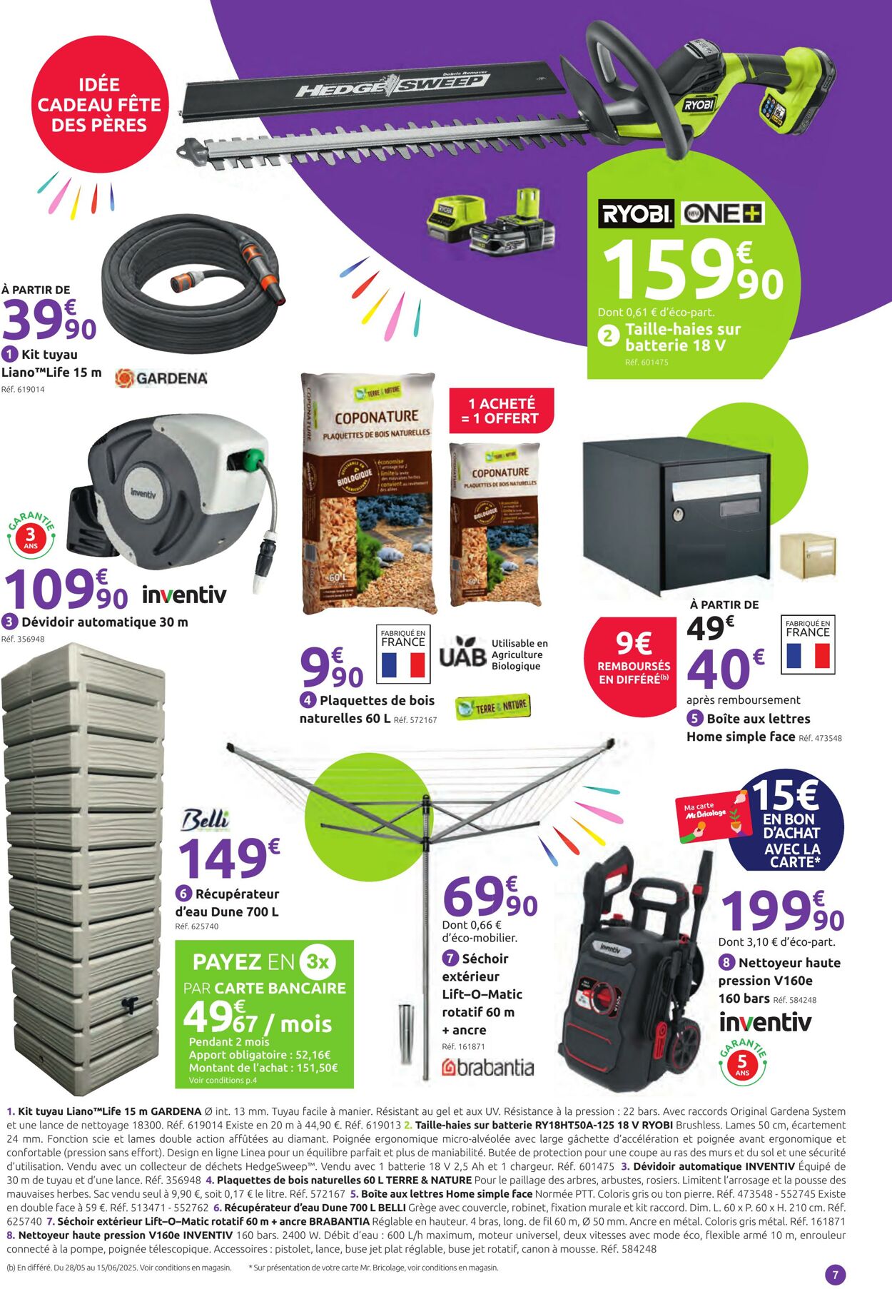 Catalogue Mr.Bricolage 28.05.2025 - 15.06.2025