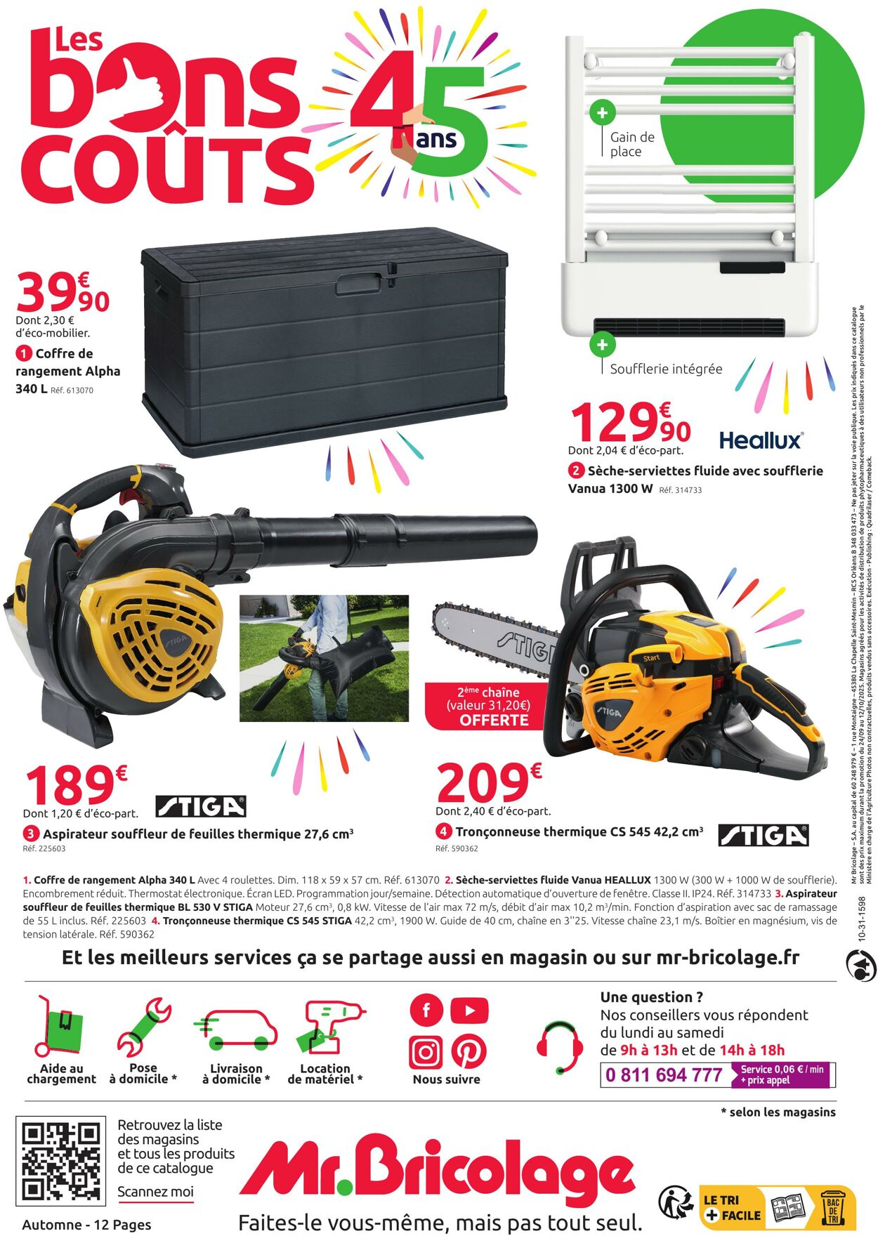 Catalogue Mr.Bricolage 24.09.2025 - 12.10.2025