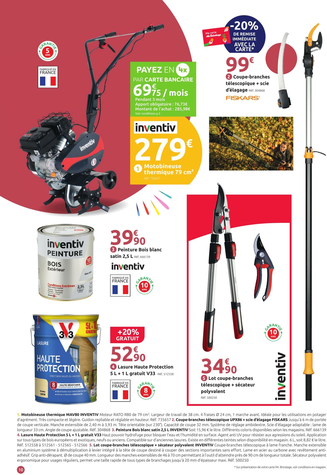 Catalogue Mr.Bricolage 24.09.2025 - 12.10.2025