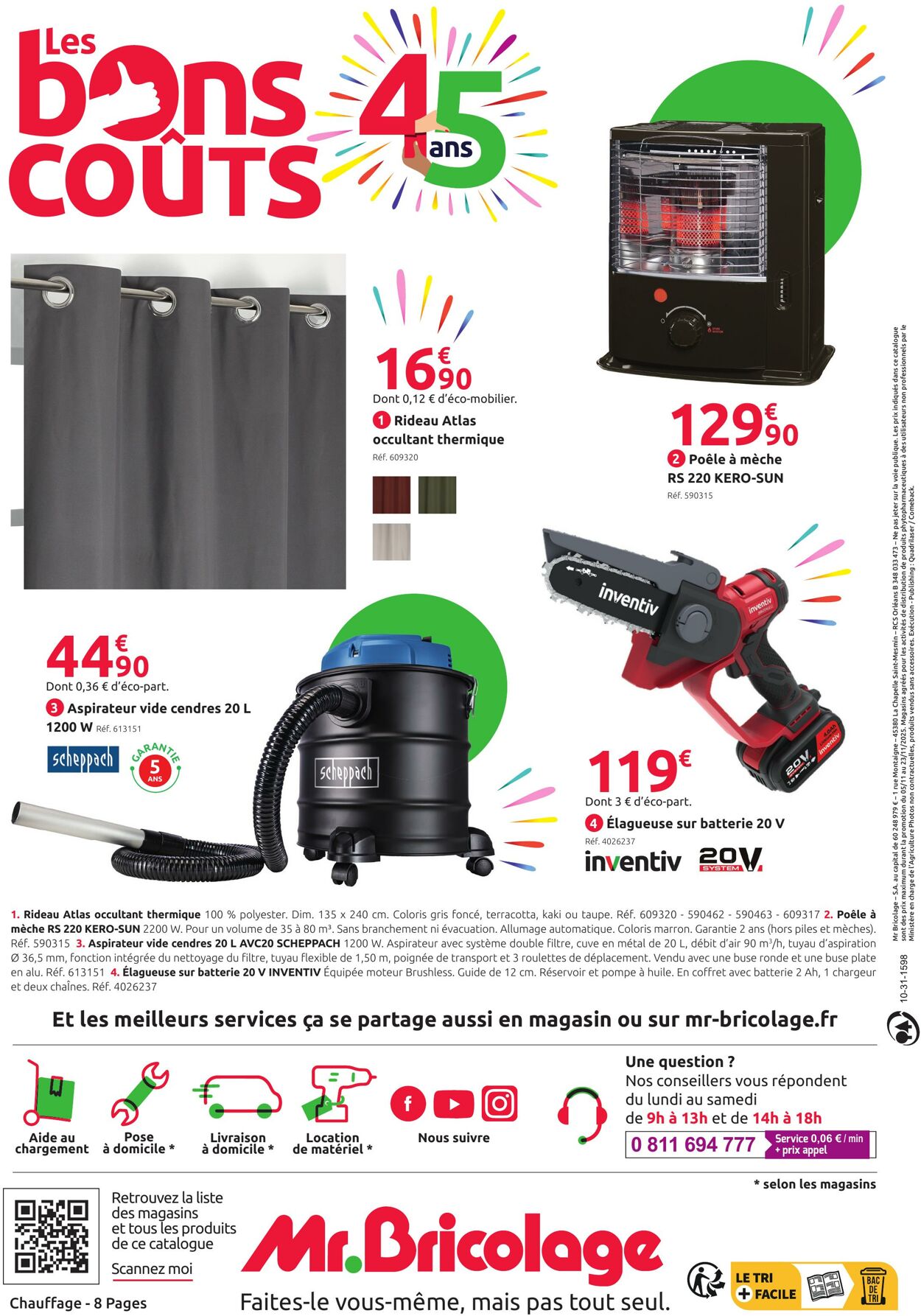 Catalogue Mr.Bricolage 05.11.2025 - 23.11.2025