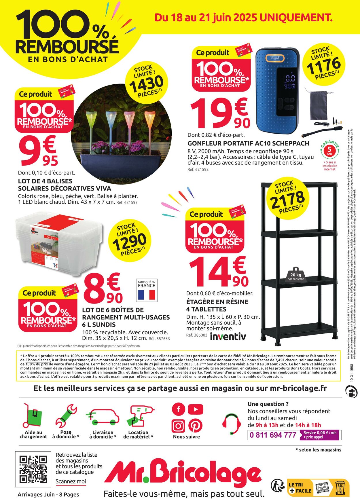 Catalogue Mr.Bricolage 18.06.2025 - 29.06.2025