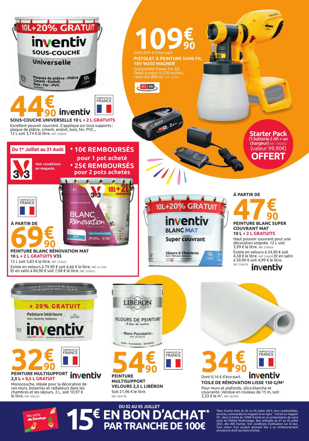 Catalogue Mr.Bricolage 02.07.2025 - 20.07.2025