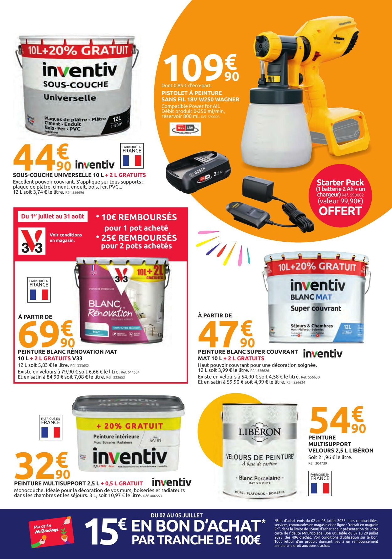Catalogue Mr.Bricolage 02.07.2025 - 20.07.2025