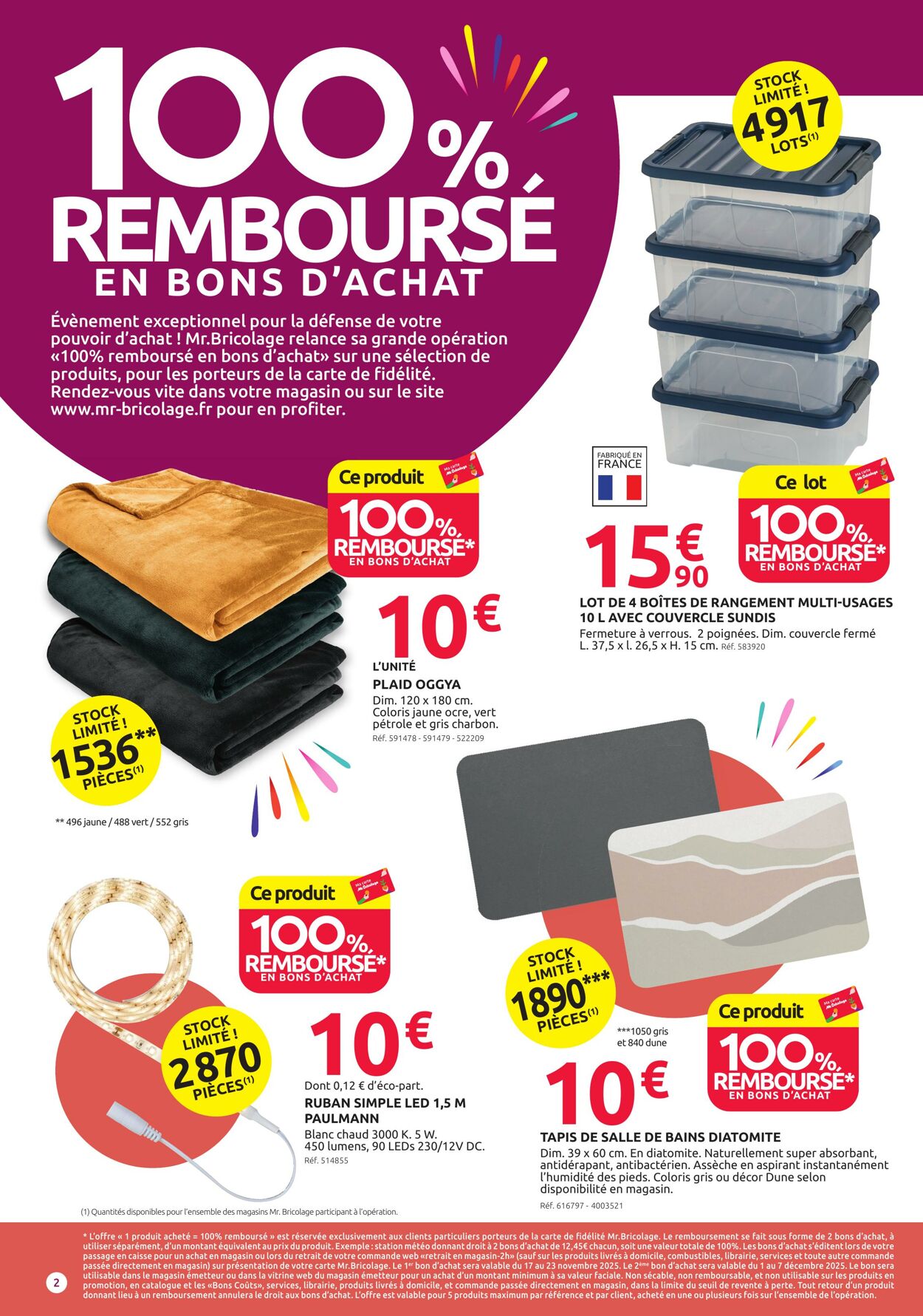Catalogue Mr.Bricolage 16.10.2025 - 26.10.2025