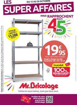 Catalogue Mr.Bricolage 16.10.2025 - 26.10.2025