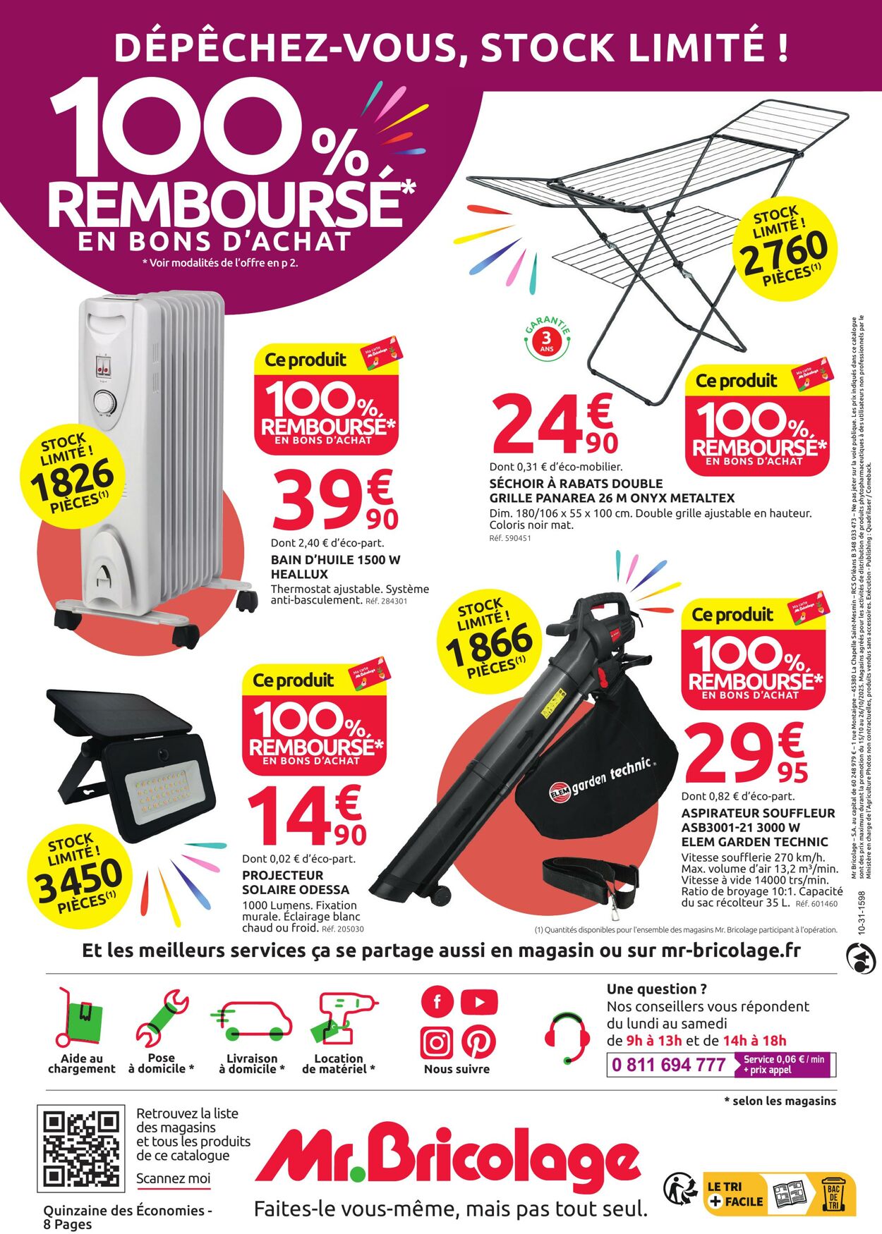 Catalogue Mr.Bricolage 16.10.2025 - 26.10.2025