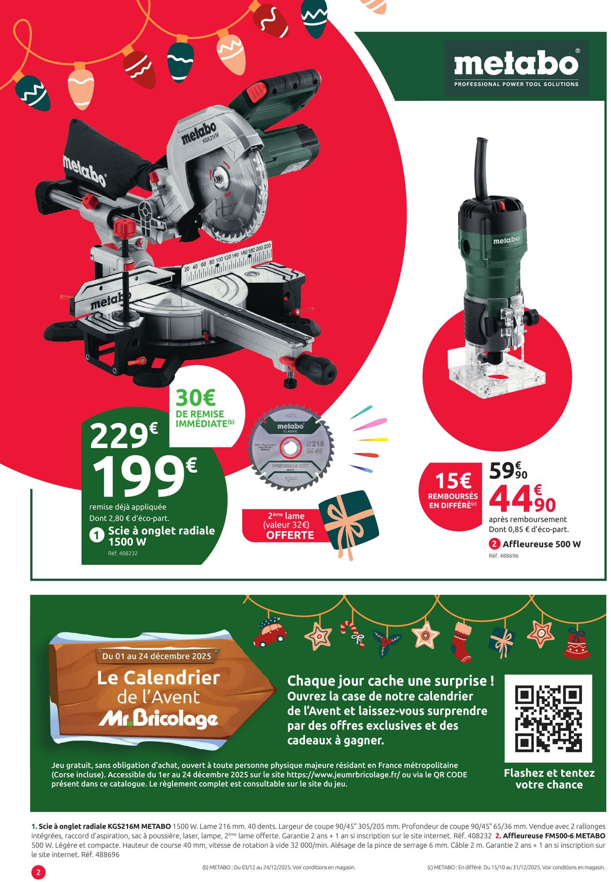 Catalogue Mr.Bricolage 03.12.2025 - 24.12.2025