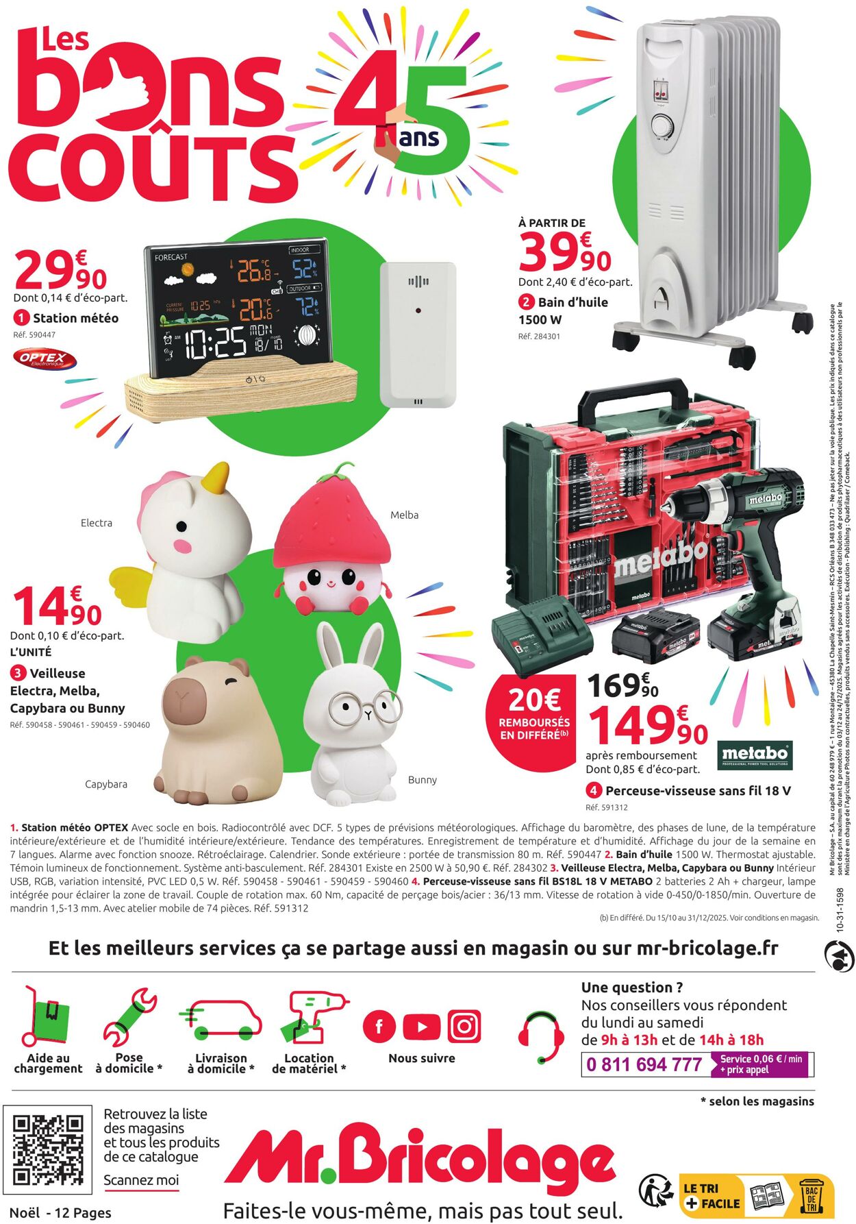 Catalogue Mr.Bricolage 03.12.2025 - 24.12.2025
