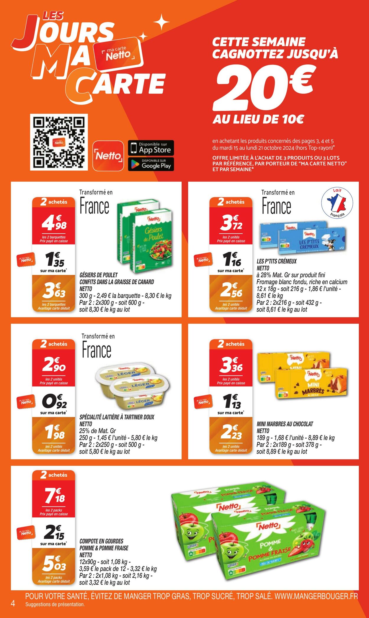 Catalogue Netto 15.10.2024 - 21.10.2024