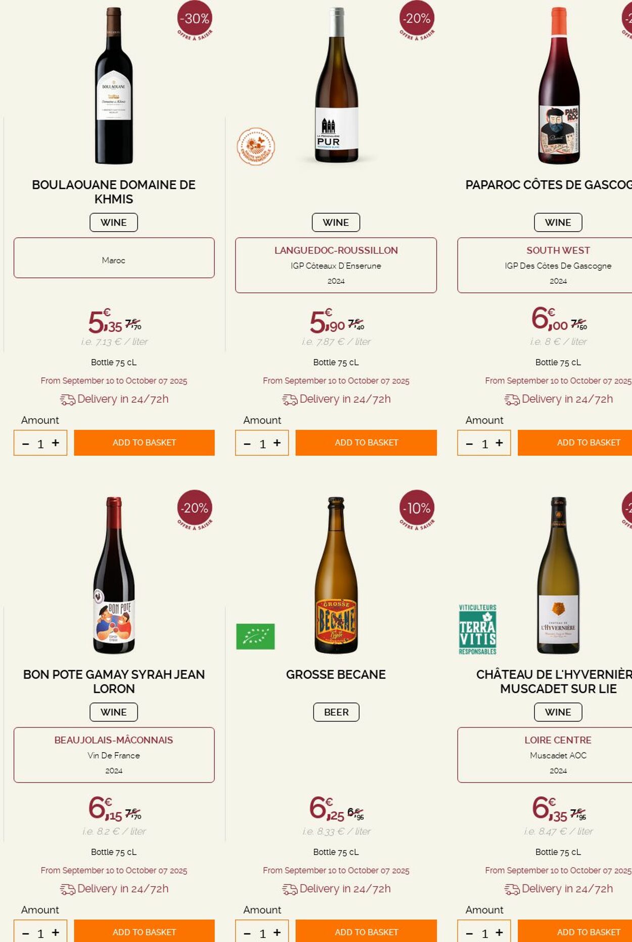 Catalogue Nicolas 29.09.2025 - 08.10.2025