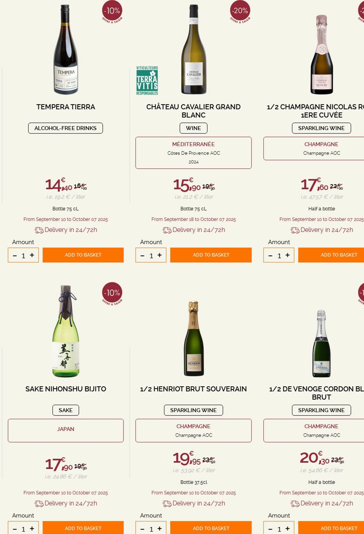 Catalogue Nicolas 29.09.2025 - 08.10.2025