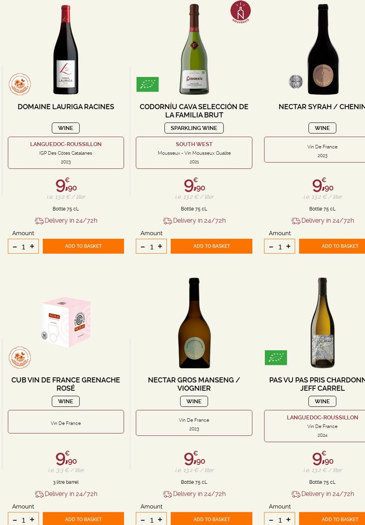 Catalogue Nicolas 29.09.2025 - 08.10.2025