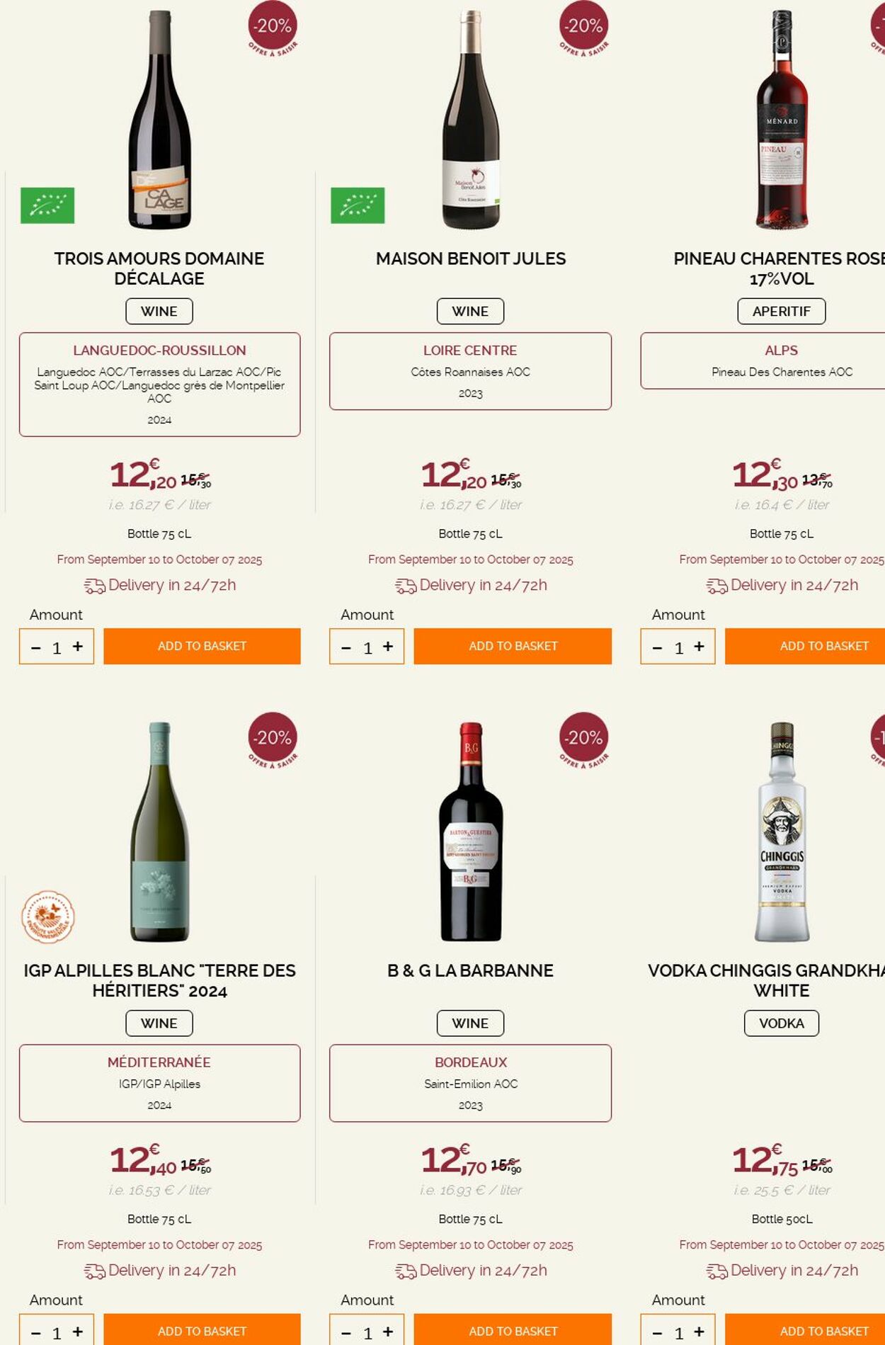 Catalogue Nicolas 29.09.2025 - 08.10.2025