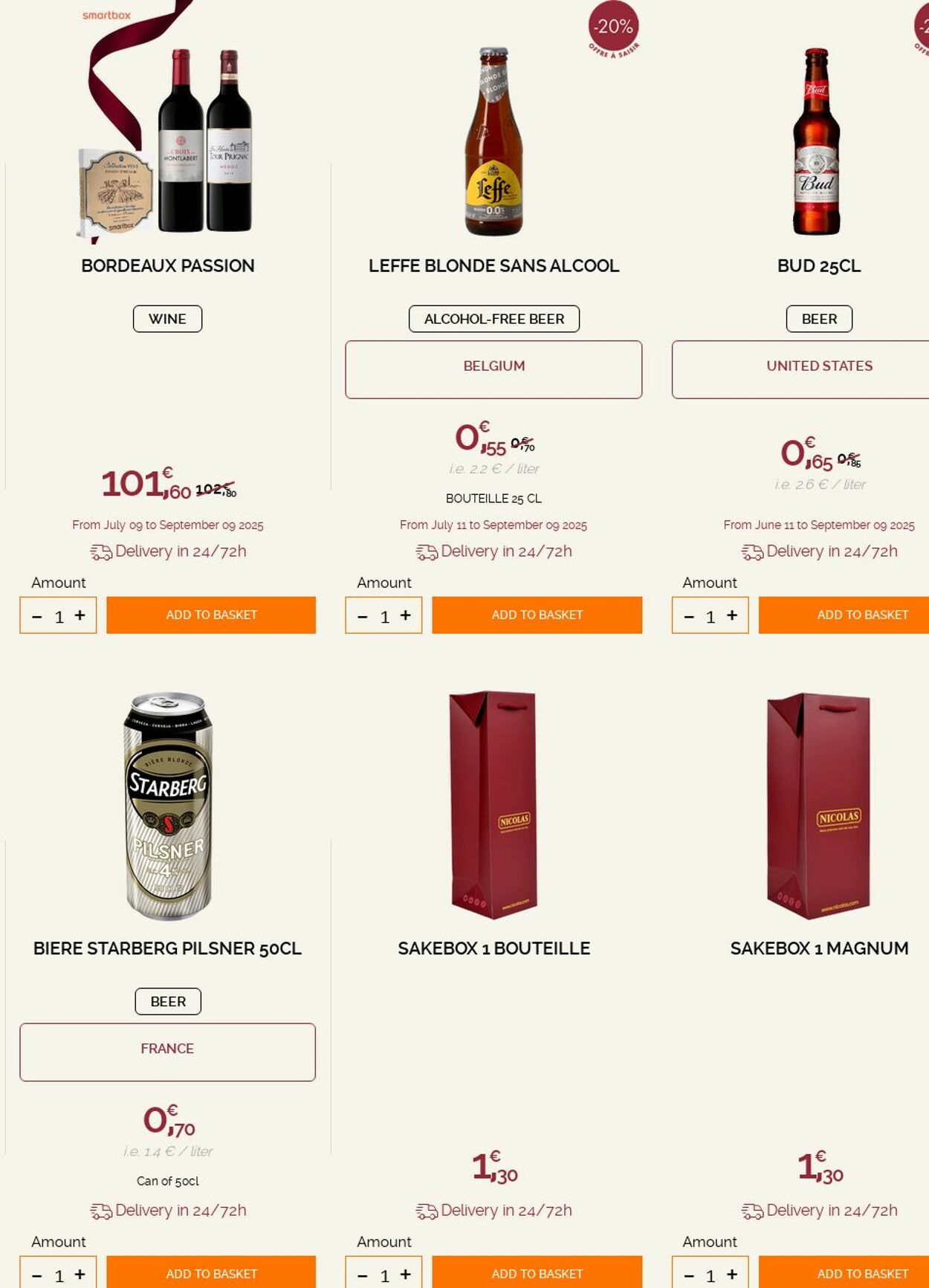 Catalogue Nicolas 11.08.2025 - 20.08.2025