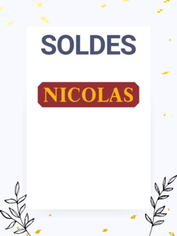 Catalogue Nicolas 22.07.2024 - 31.07.2024