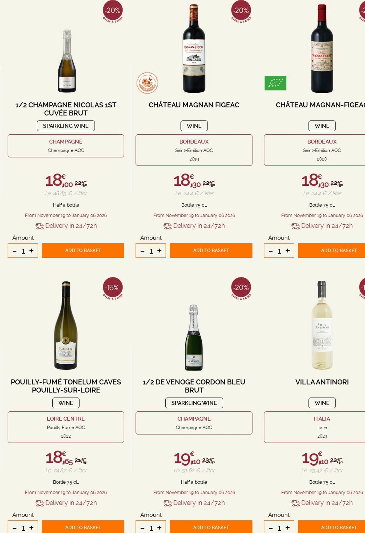 Catalogue Nicolas 15.12.2025 - 24.12.2025