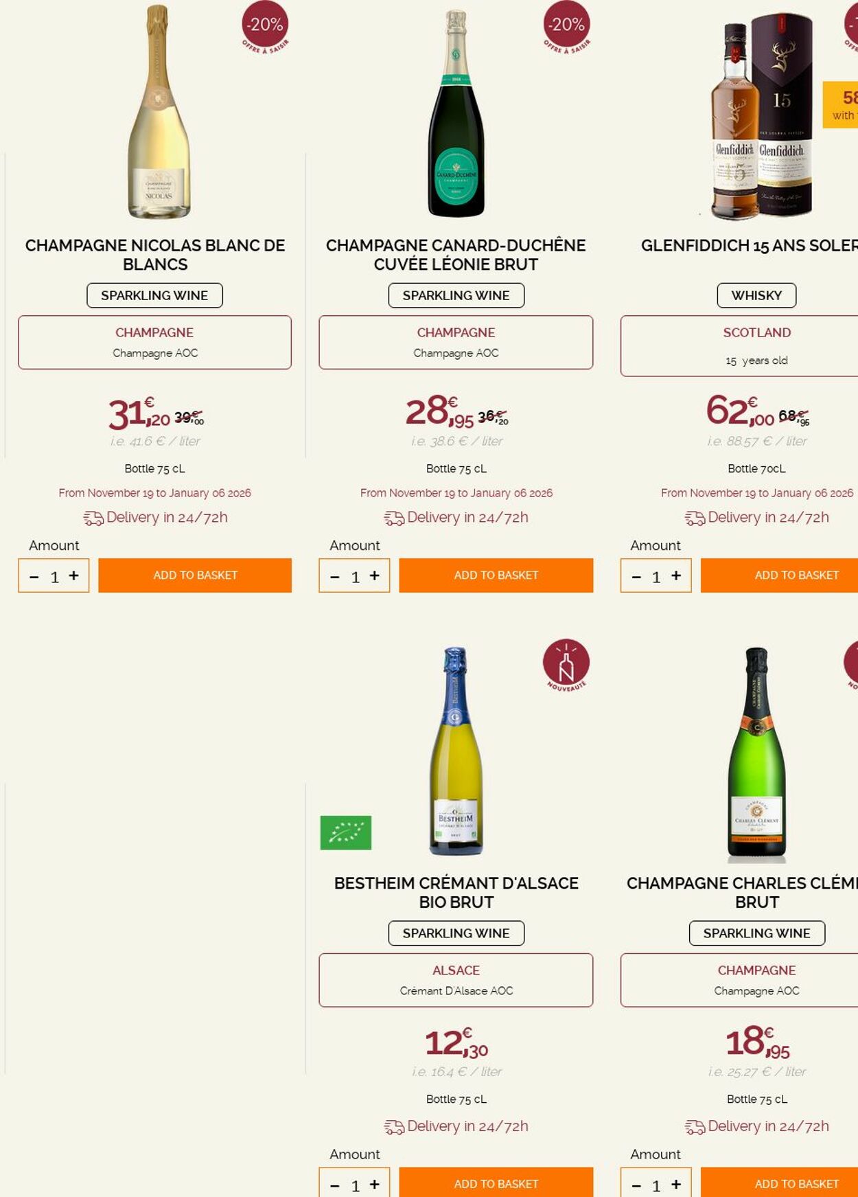 Catalogue Nicolas 15.12.2025 - 24.12.2025