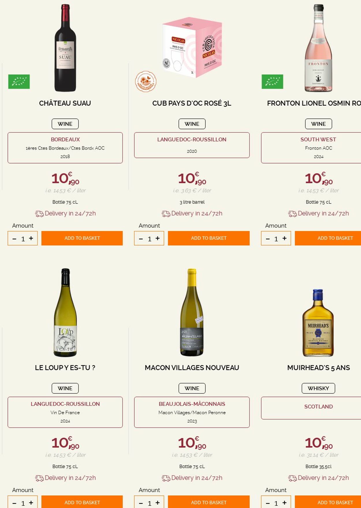 Catalogue Nicolas 27.10.2025 - 05.11.2025