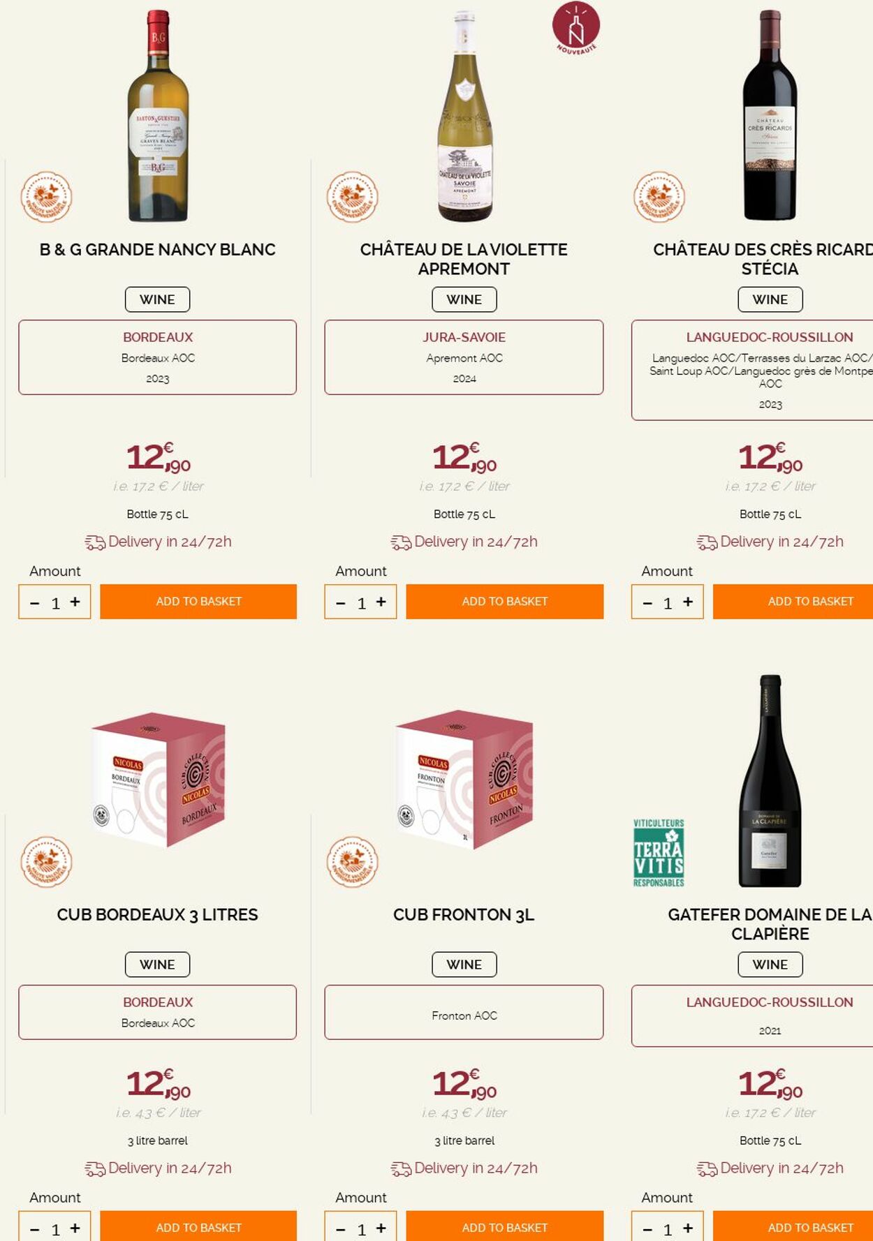 Catalogue Nicolas 27.10.2025 - 05.11.2025