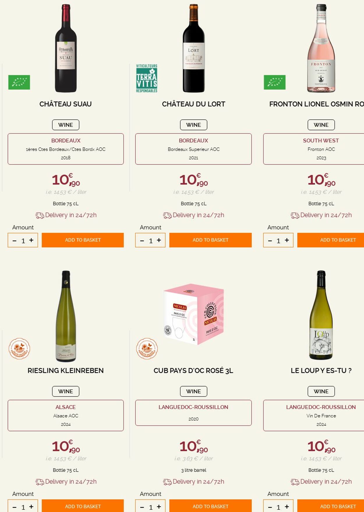 Catalogue Nicolas 13.10.2025 - 22.10.2025