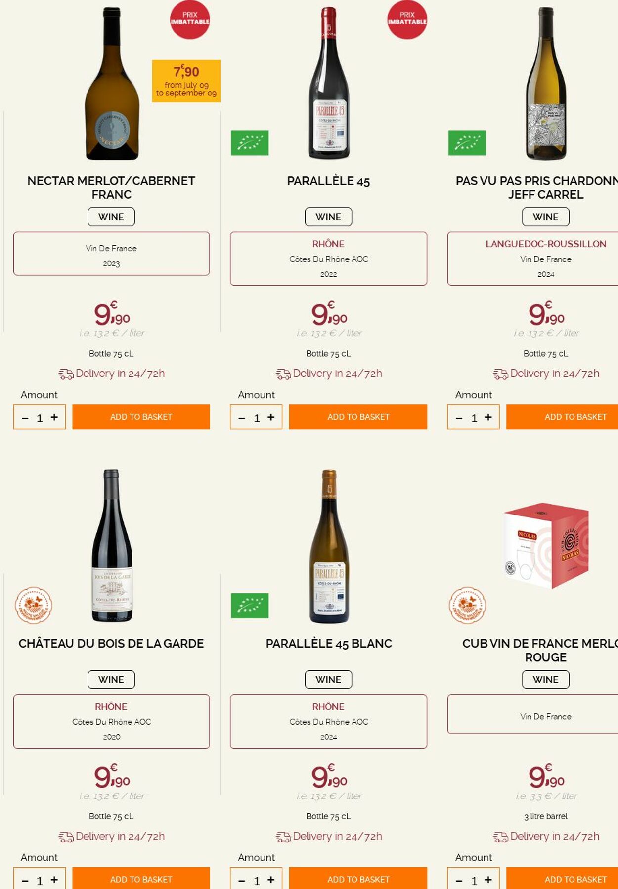 Catalogue Nicolas 18.08.2025 - 27.08.2025