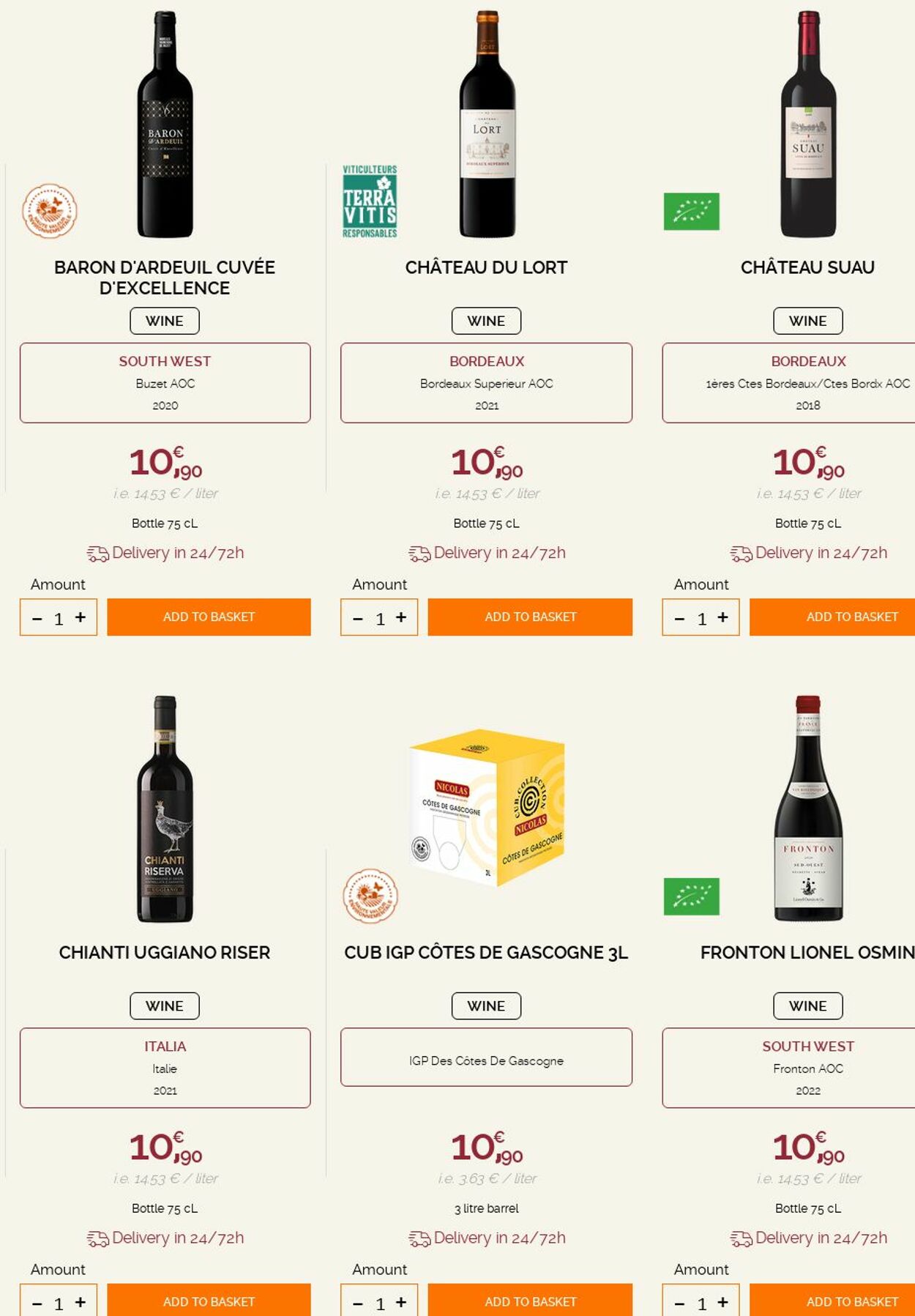 Catalogue Nicolas 18.08.2025 - 27.08.2025