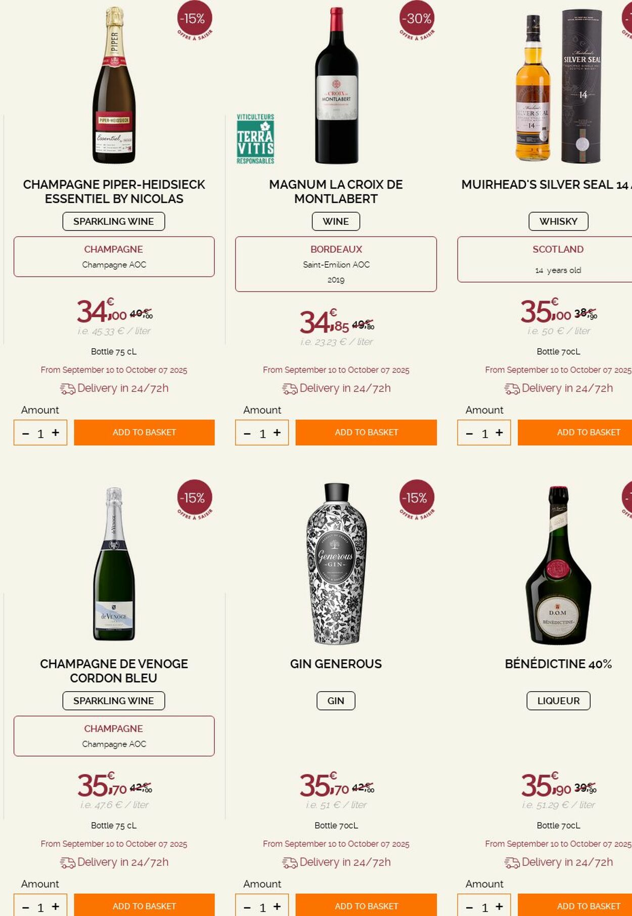 Catalogue Nicolas 22.09.2025 - 01.10.2025