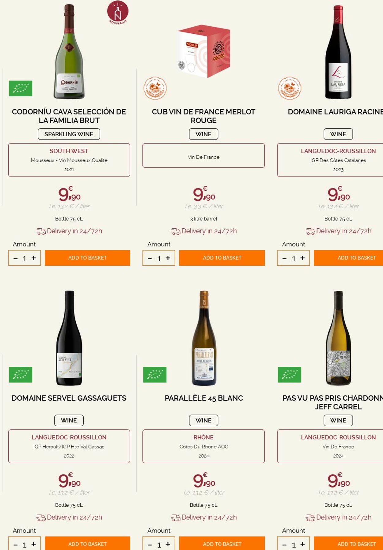 Catalogue Nicolas 22.09.2025 - 01.10.2025