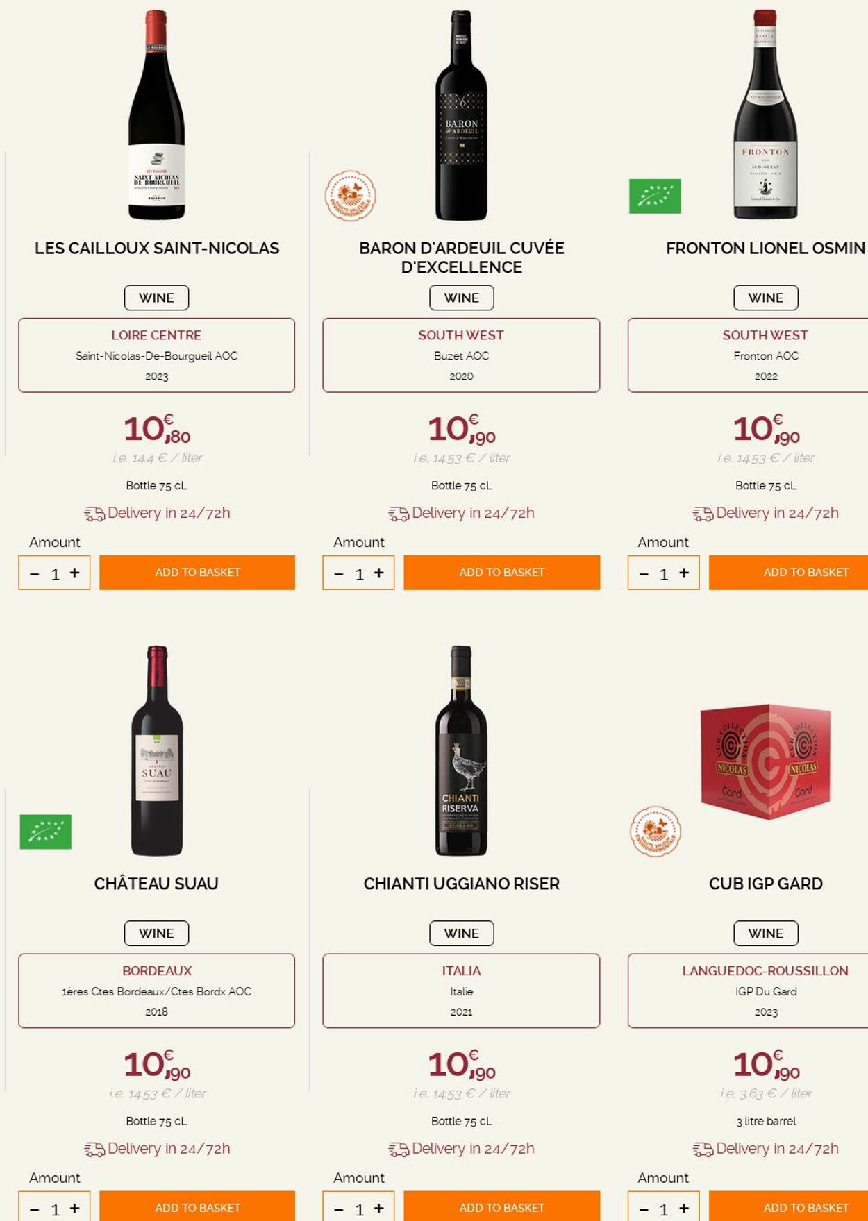 Catalogue Nicolas 04.08.2025 - 13.08.2025