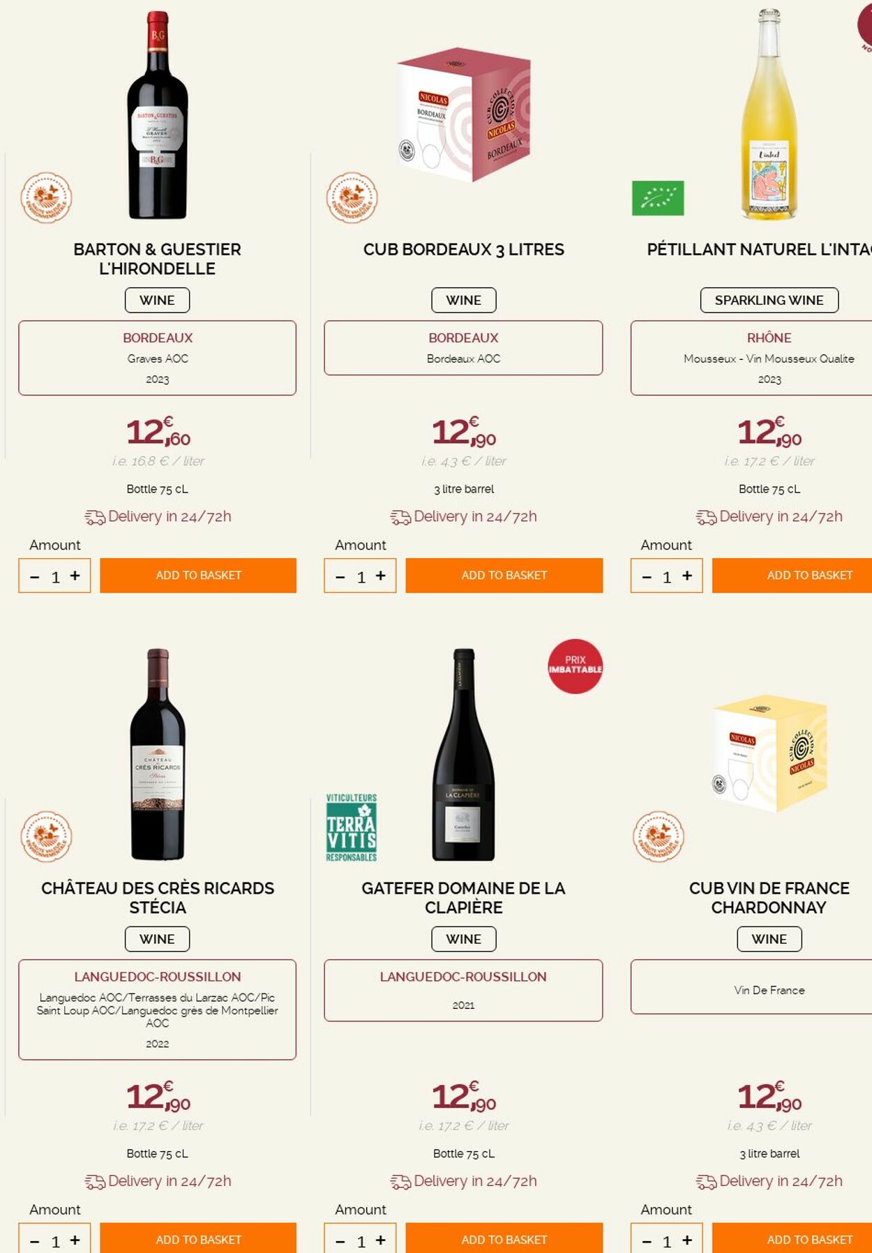 Catalogue Nicolas 04.08.2025 - 13.08.2025