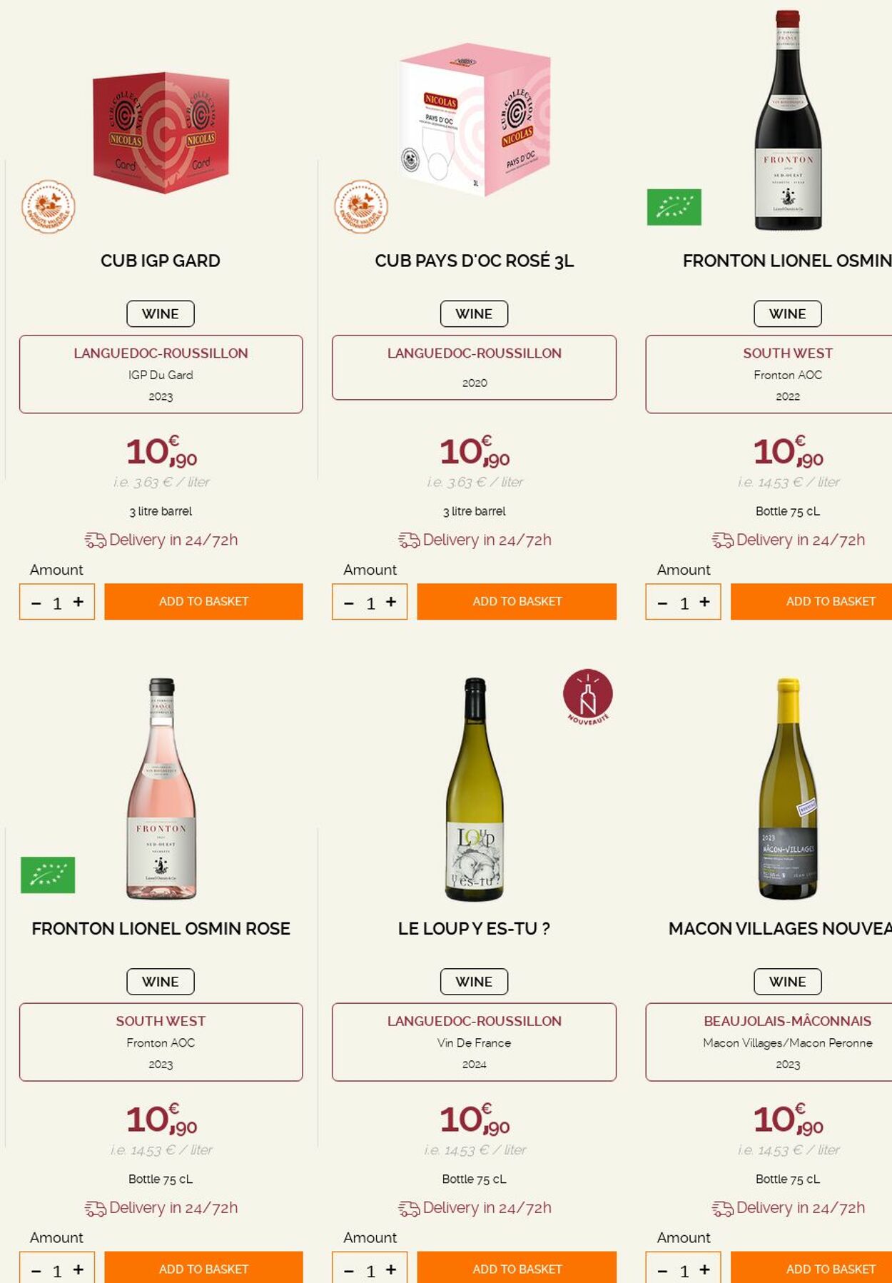 Catalogue Nicolas 07.07.2025 - 16.07.2025