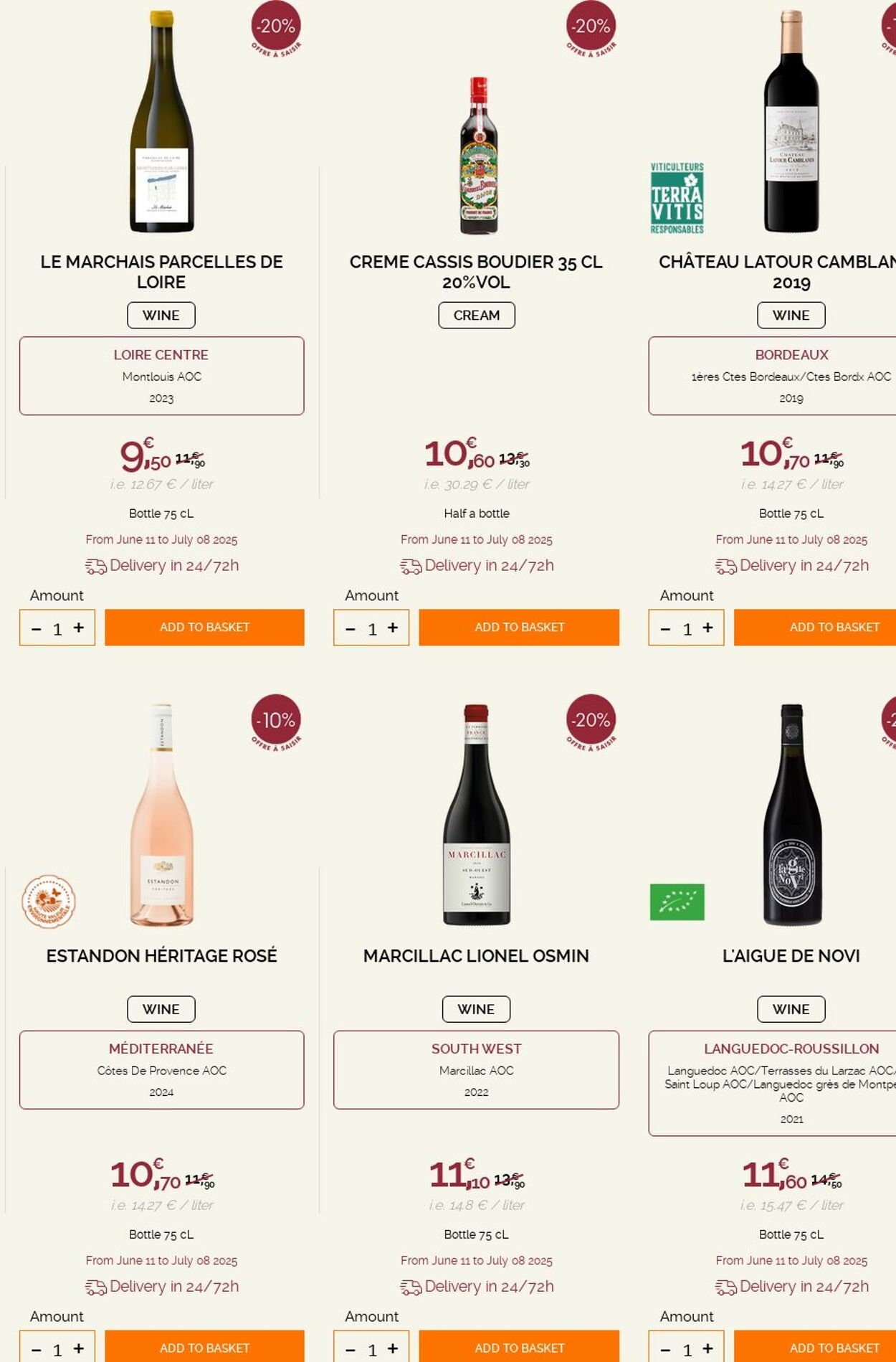 Catalogue Nicolas 07.07.2025 - 16.07.2025