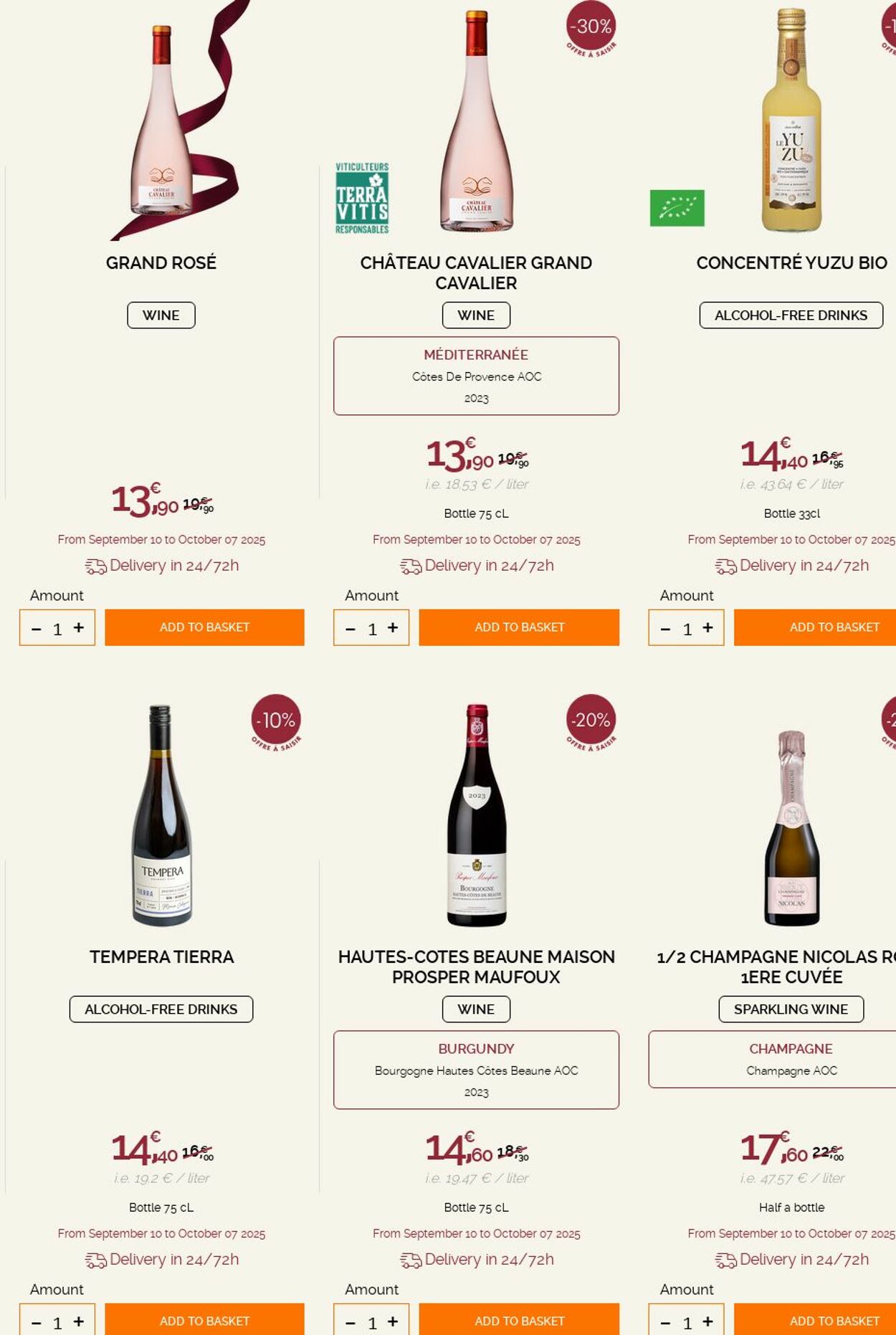 Catalogue Nicolas 06.10.2025 - 15.10.2025