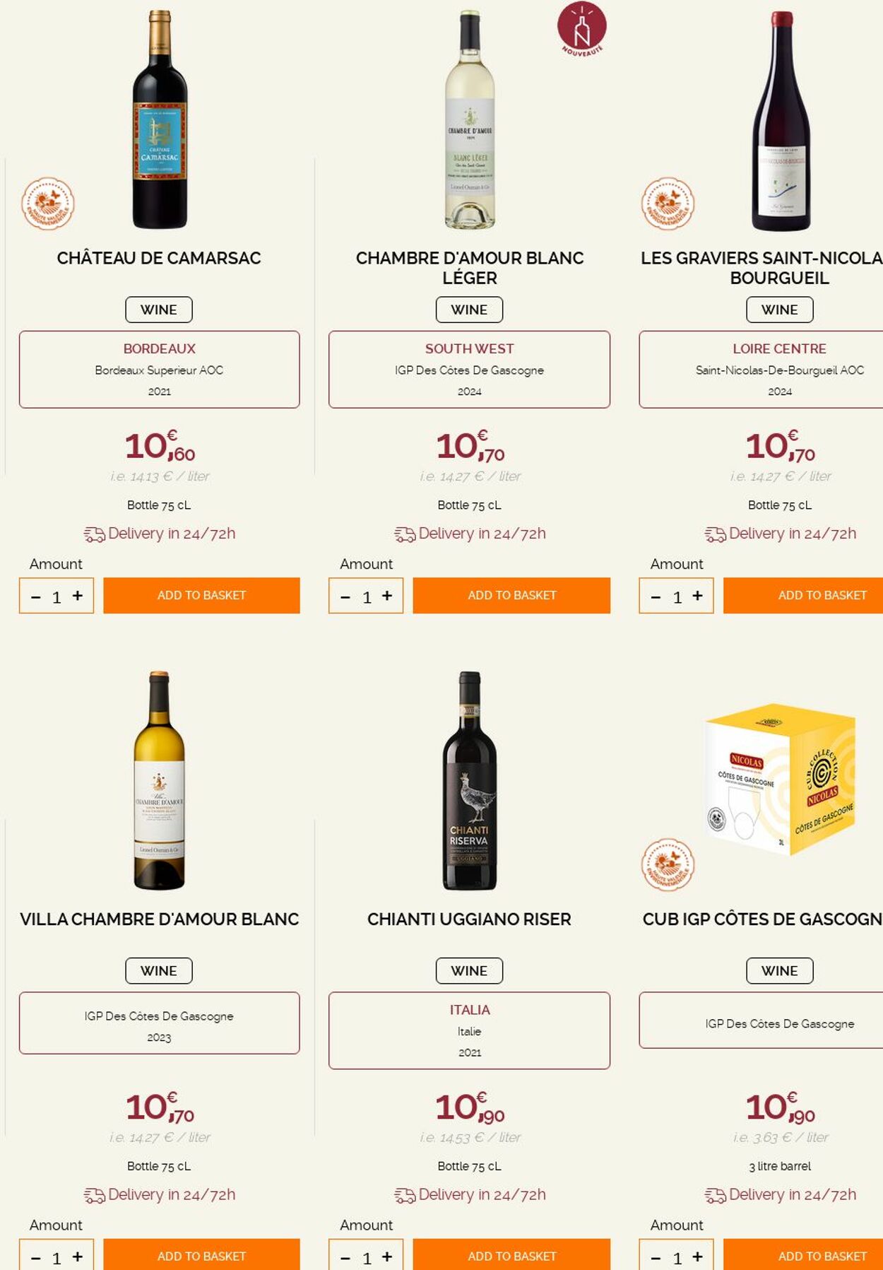 Catalogue Nicolas 25.08.2025 - 03.09.2025