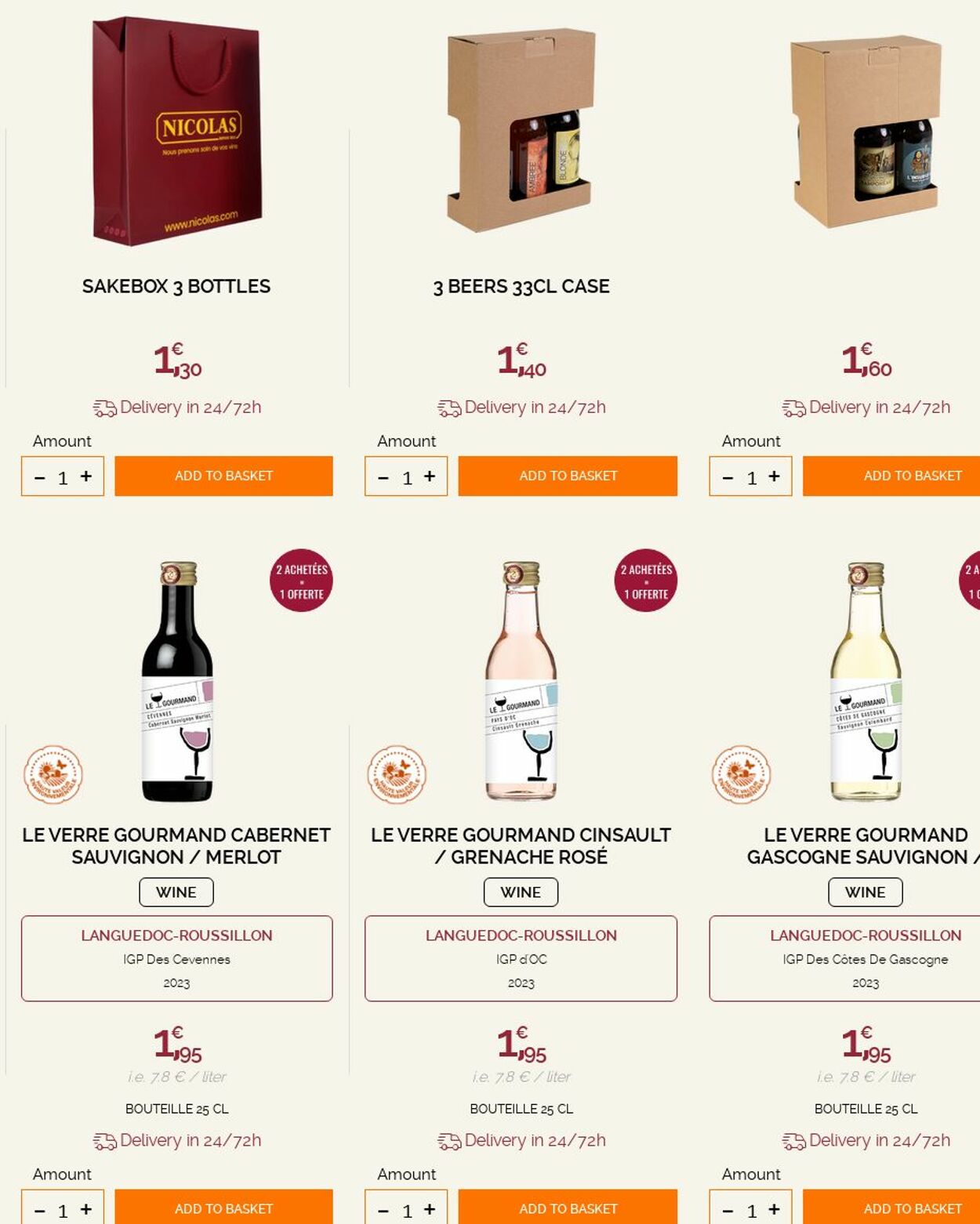 Catalogue Nicolas 25.08.2025 - 03.09.2025