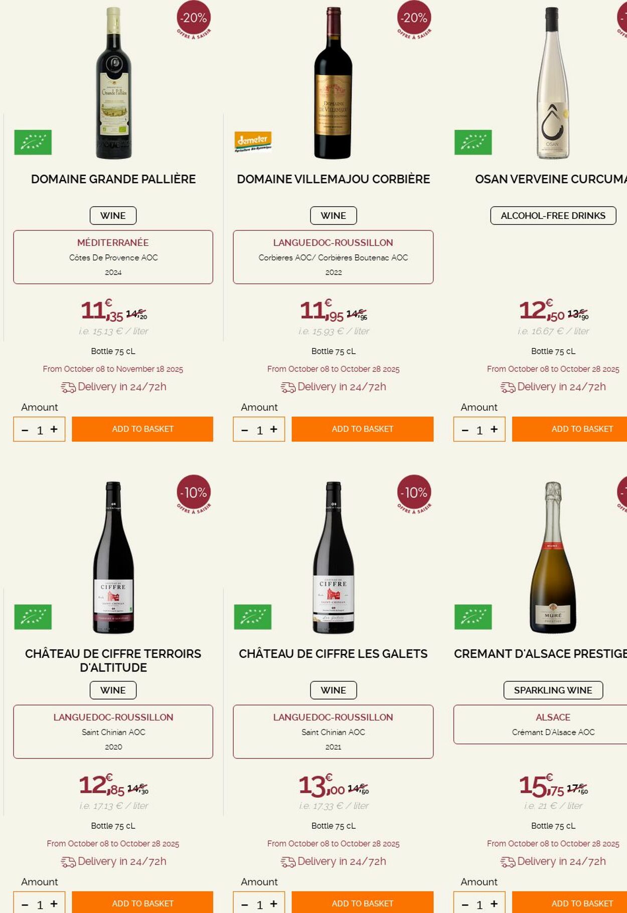 Catalogue Nicolas 20.10.2025 - 29.10.2025