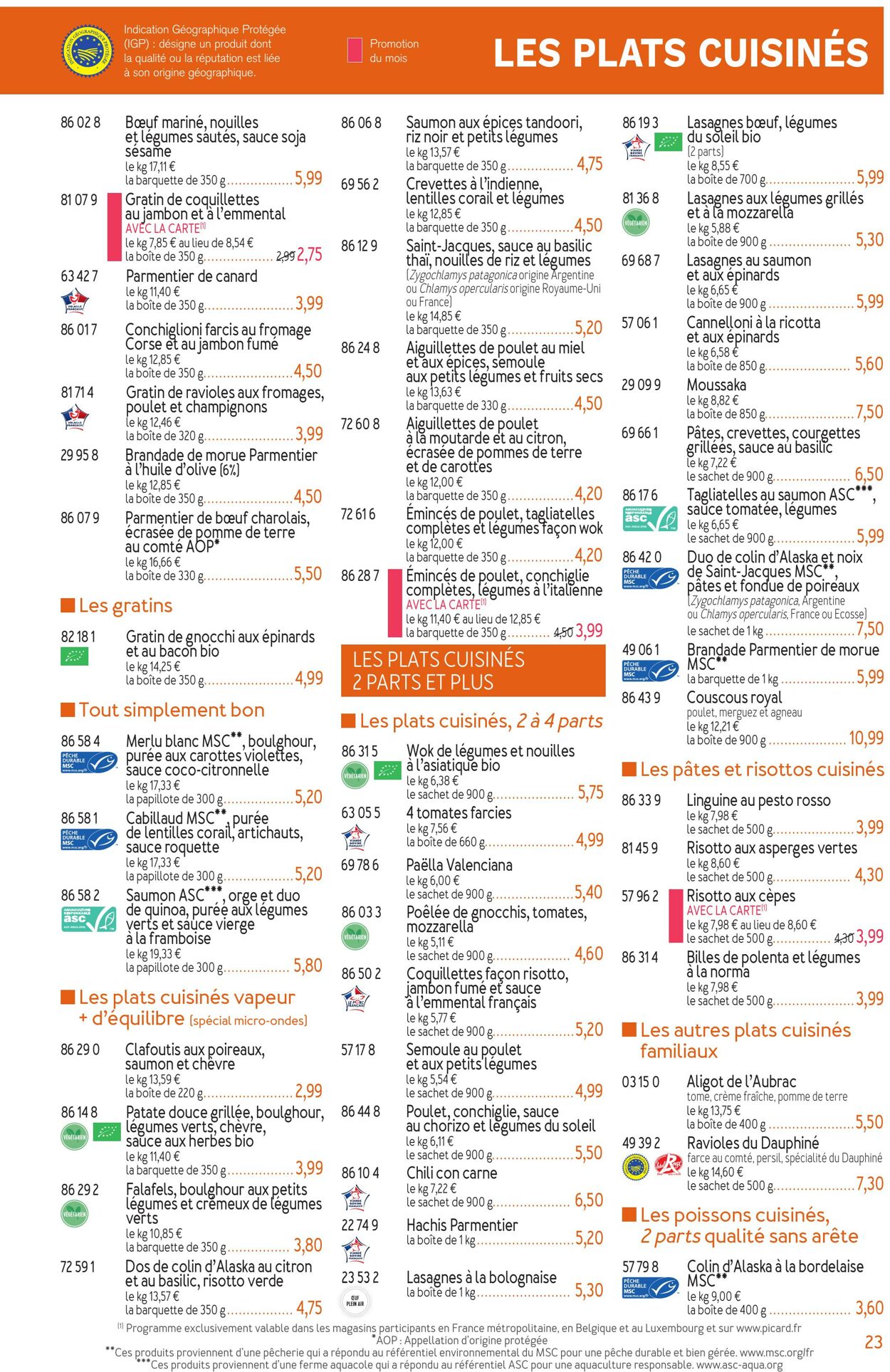 Catalogue Picard 27.06.2022 - 24.07.2022