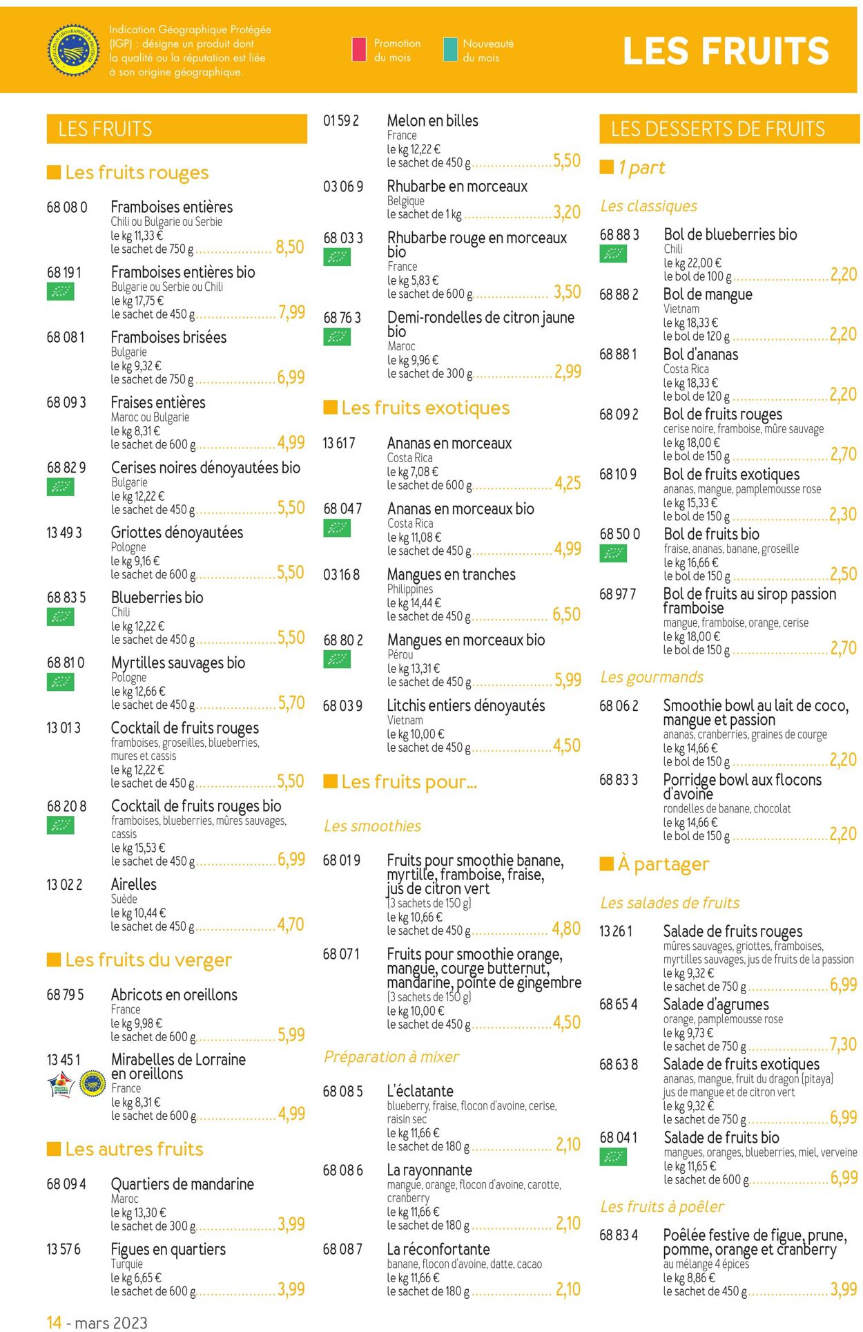 Catalogue Picard 27.02.2023 - 26.03.2023