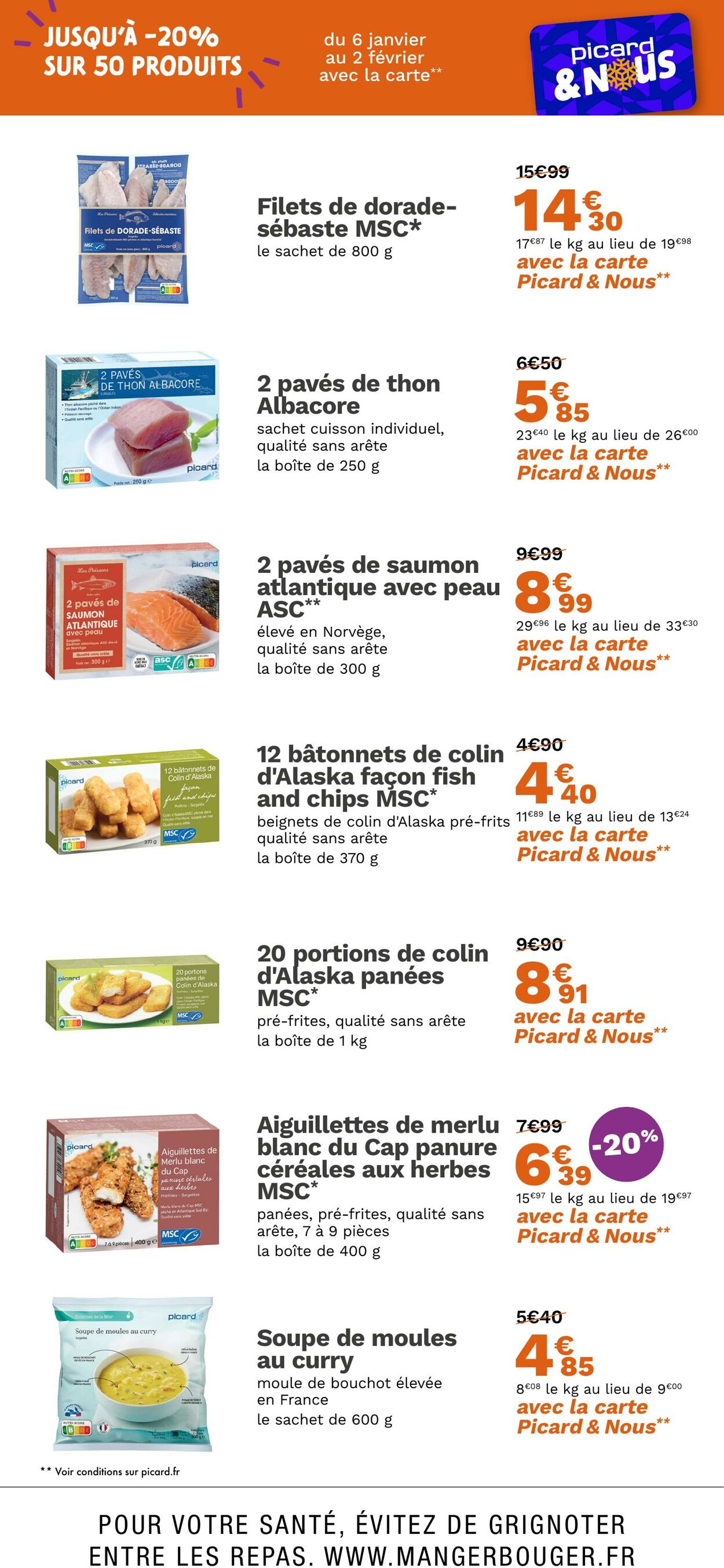 Catalogue Picard 06.01.2025 - 20.01.2025