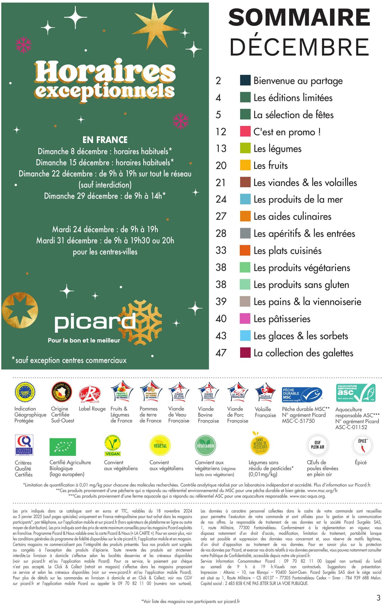 Catalogue Picard 06.01.2025 - 20.01.2025