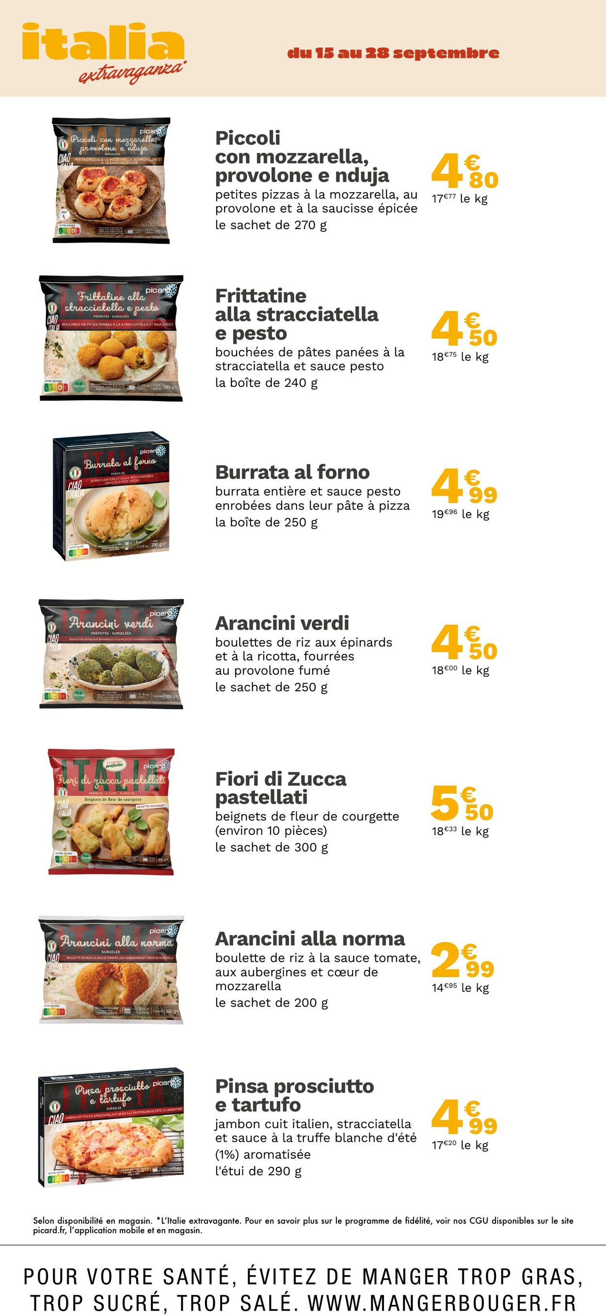 Catalogue Picard 29.09.2025 - 06.10.2025