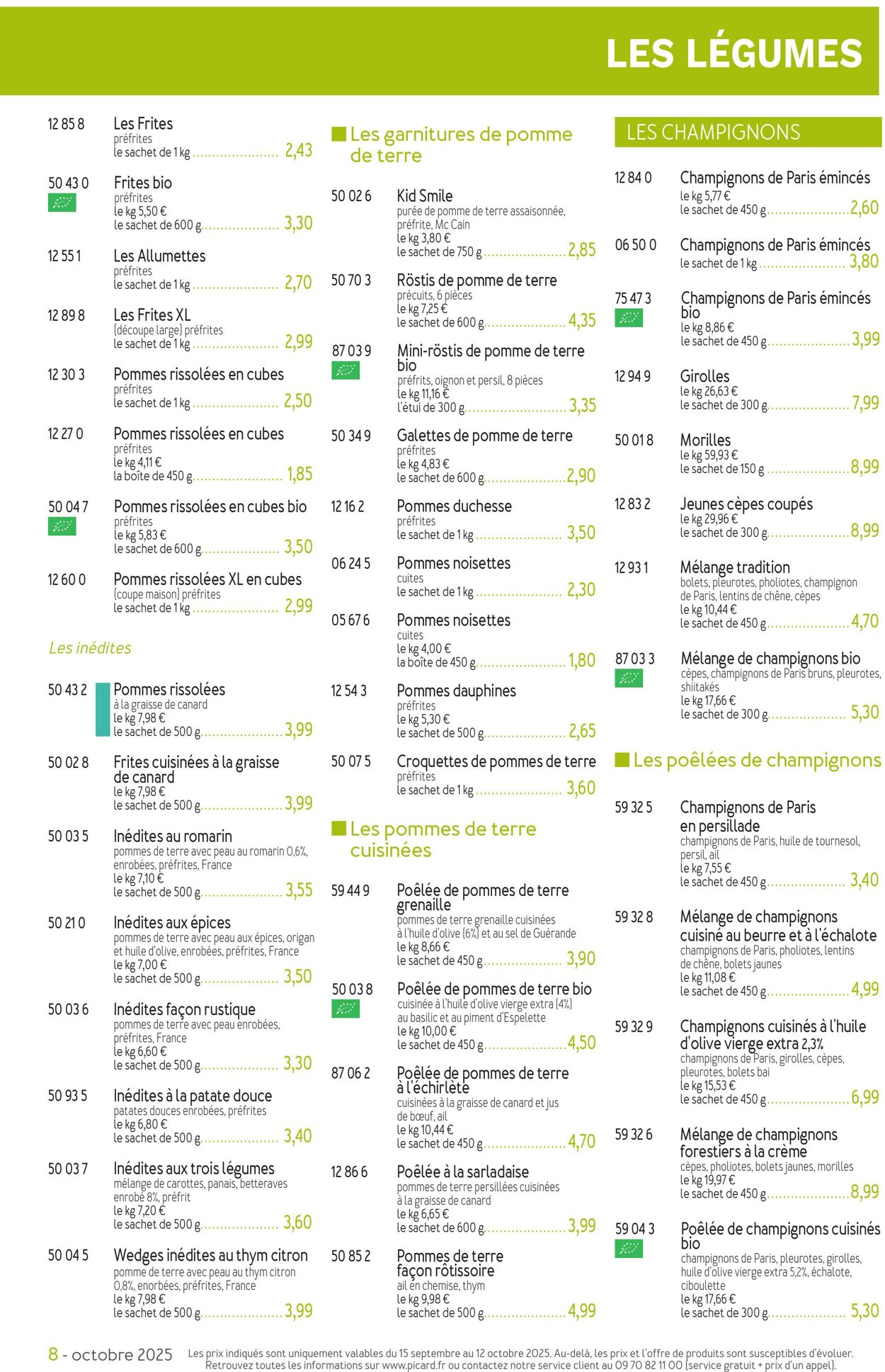 Catalogue Picard 17.11.2025 - 01.12.2025