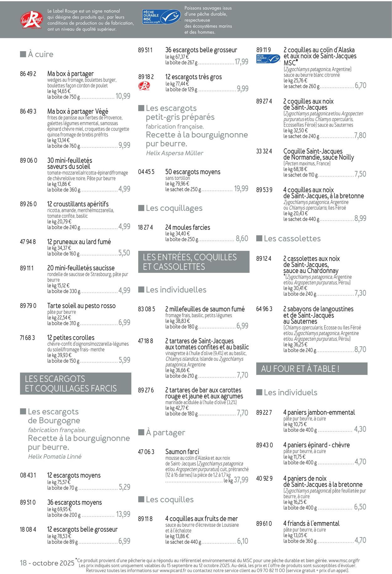 Catalogue Picard 17.11.2025 - 01.12.2025