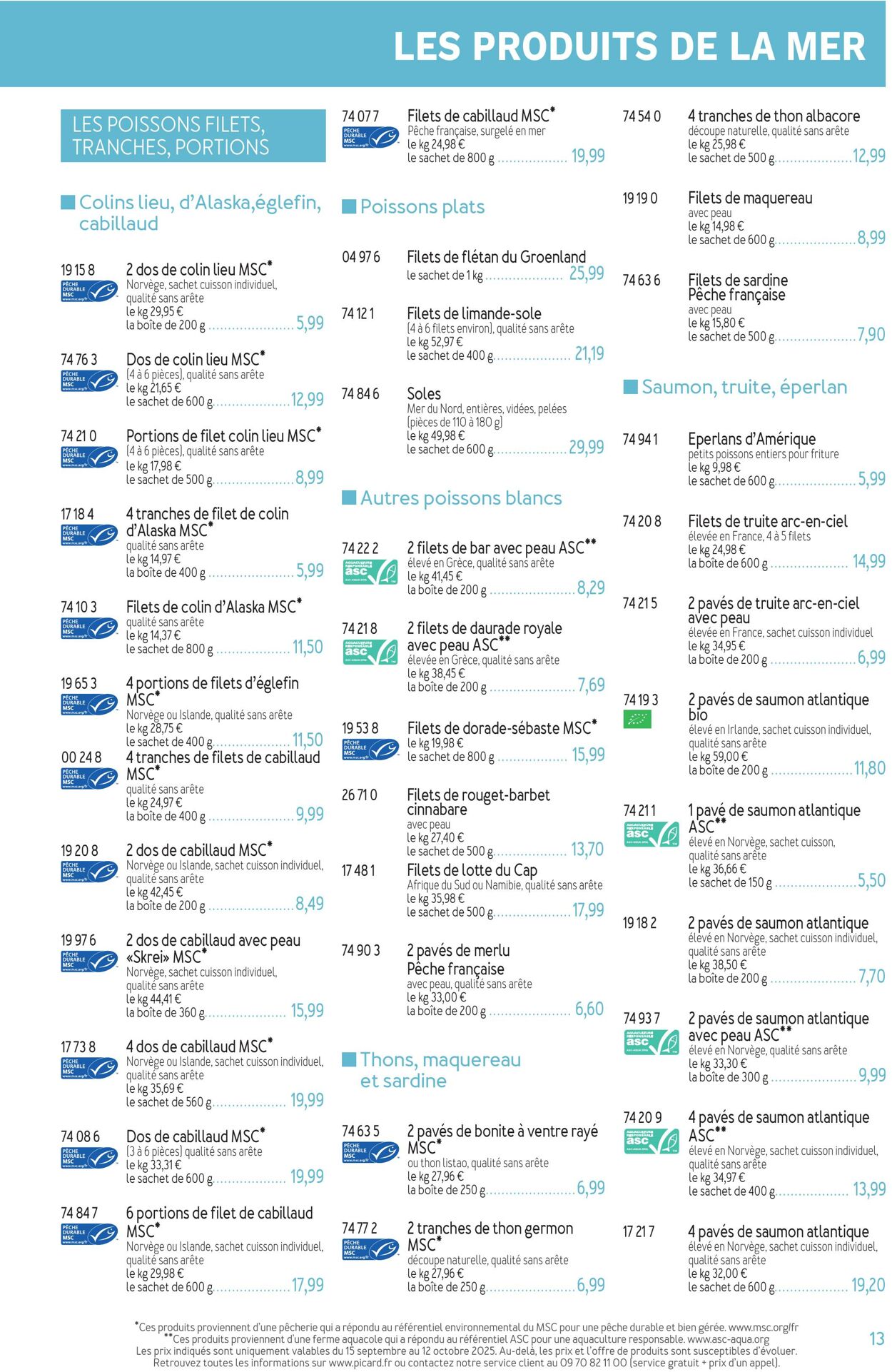 Catalogue Picard 17.11.2025 - 01.12.2025