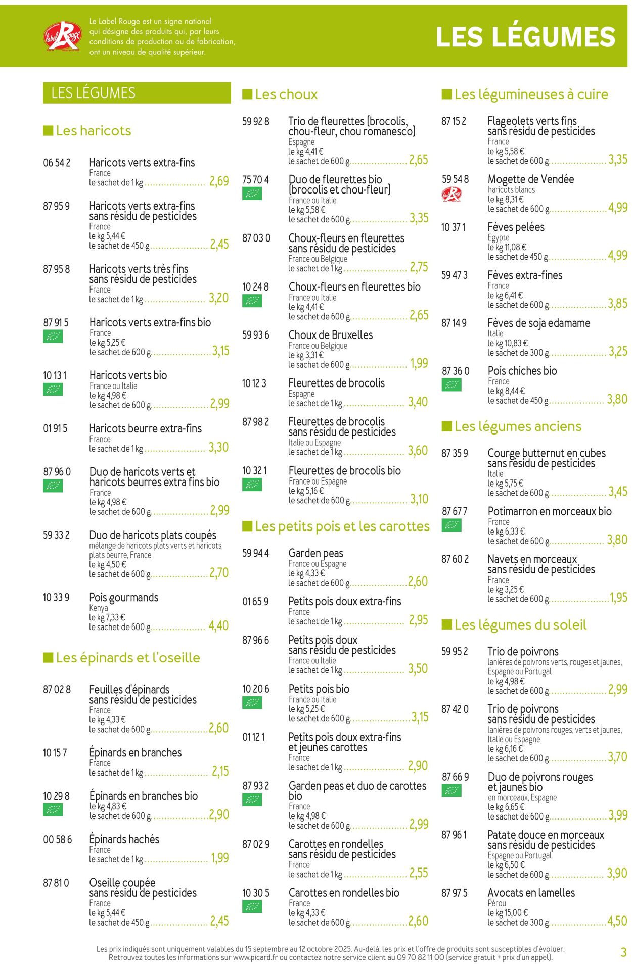 Catalogue Picard 17.11.2025 - 01.12.2025