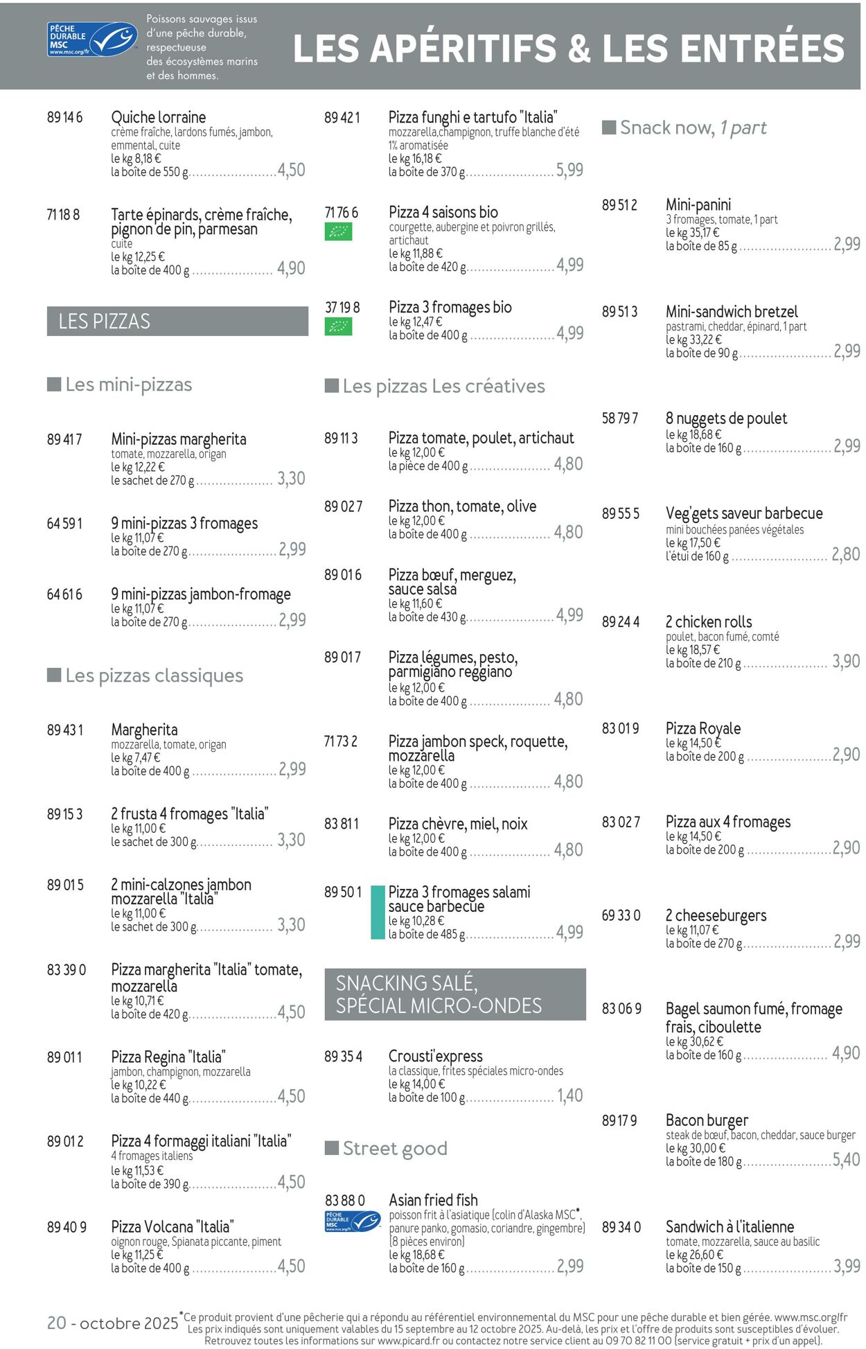 Catalogue Picard 17.11.2025 - 01.12.2025