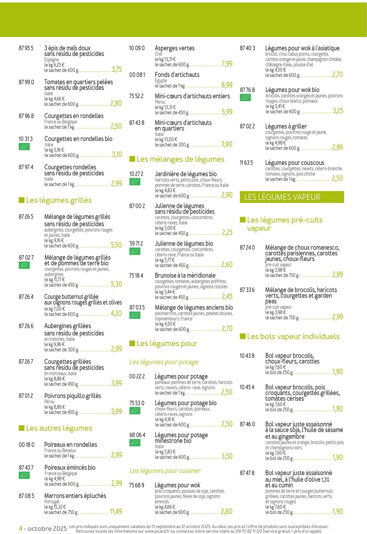 Catalogue Picard 17.11.2025 - 01.12.2025