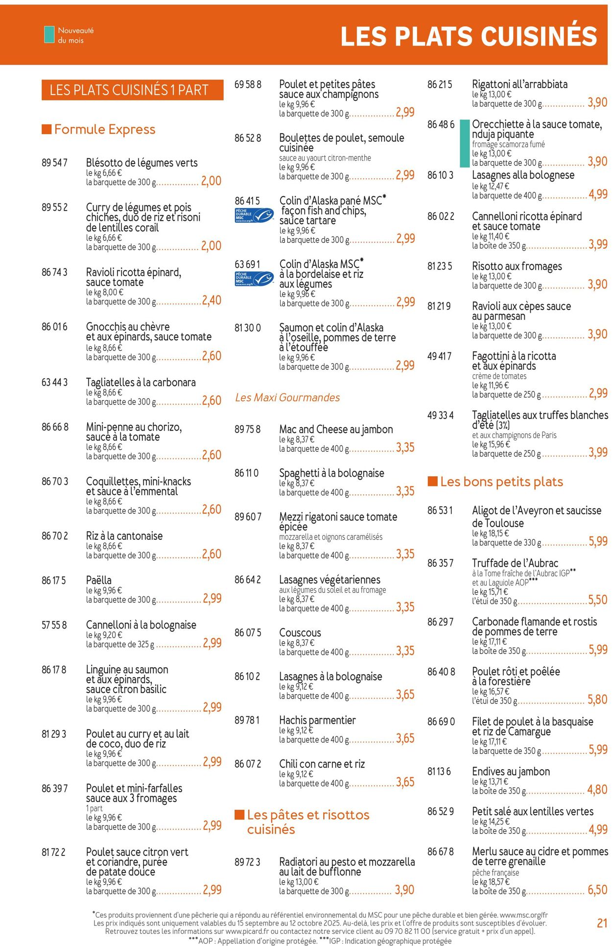 Catalogue Picard 17.11.2025 - 01.12.2025