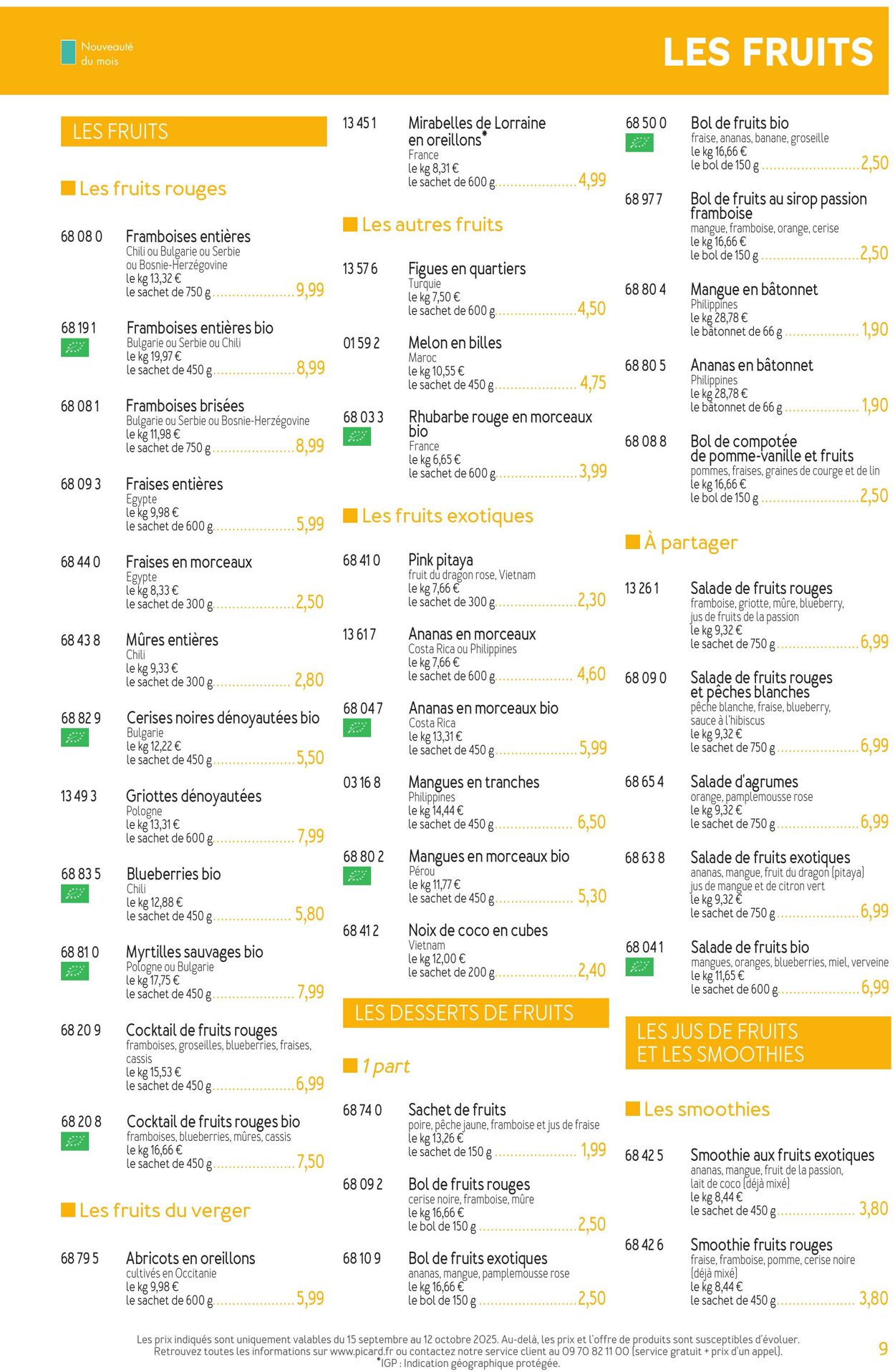 Catalogue Picard 17.11.2025 - 01.12.2025