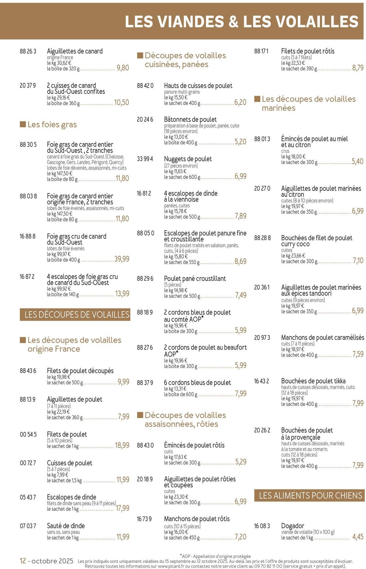 Catalogue Picard 17.11.2025 - 01.12.2025